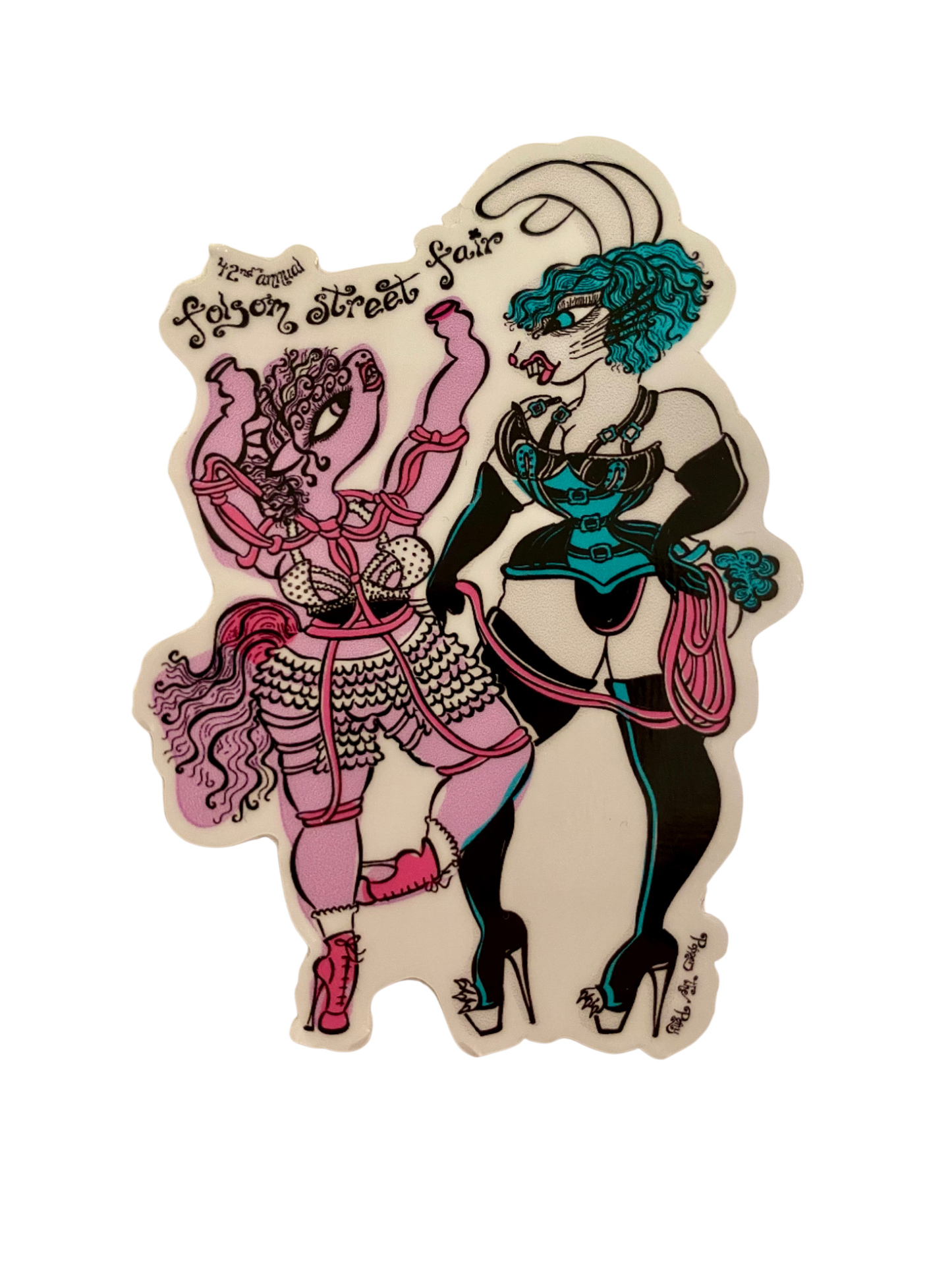 Poppers the Pony - Folsom Stickers