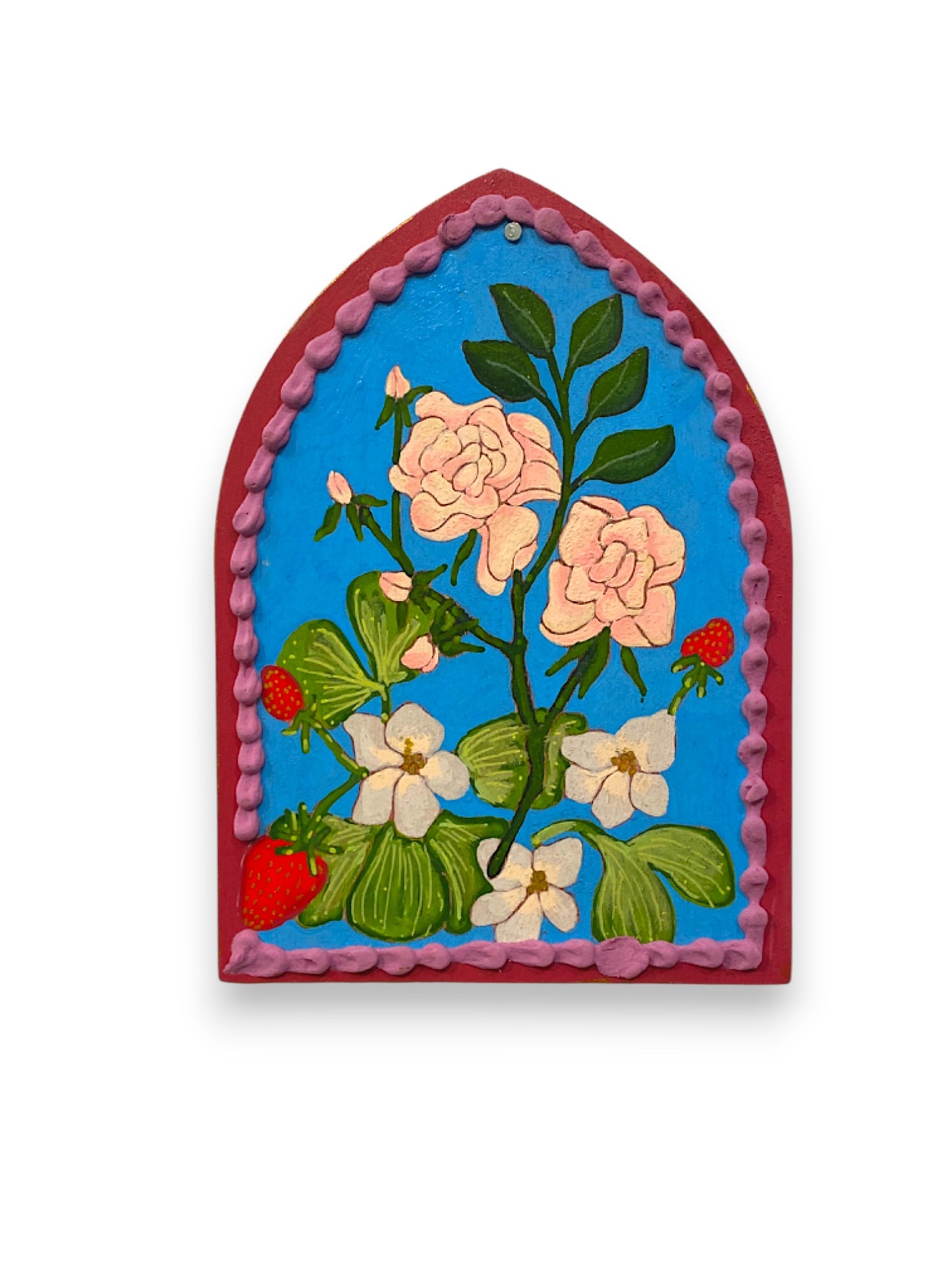 BABYLON Goddess Cleo - Rose Window wall sculpture