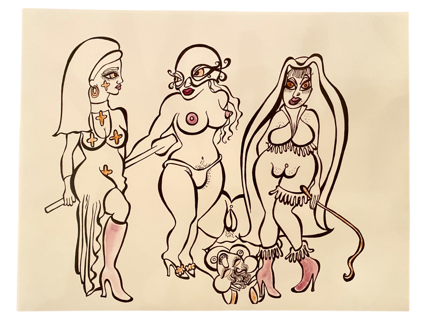 Poppers the Pony - Nuns on Parade