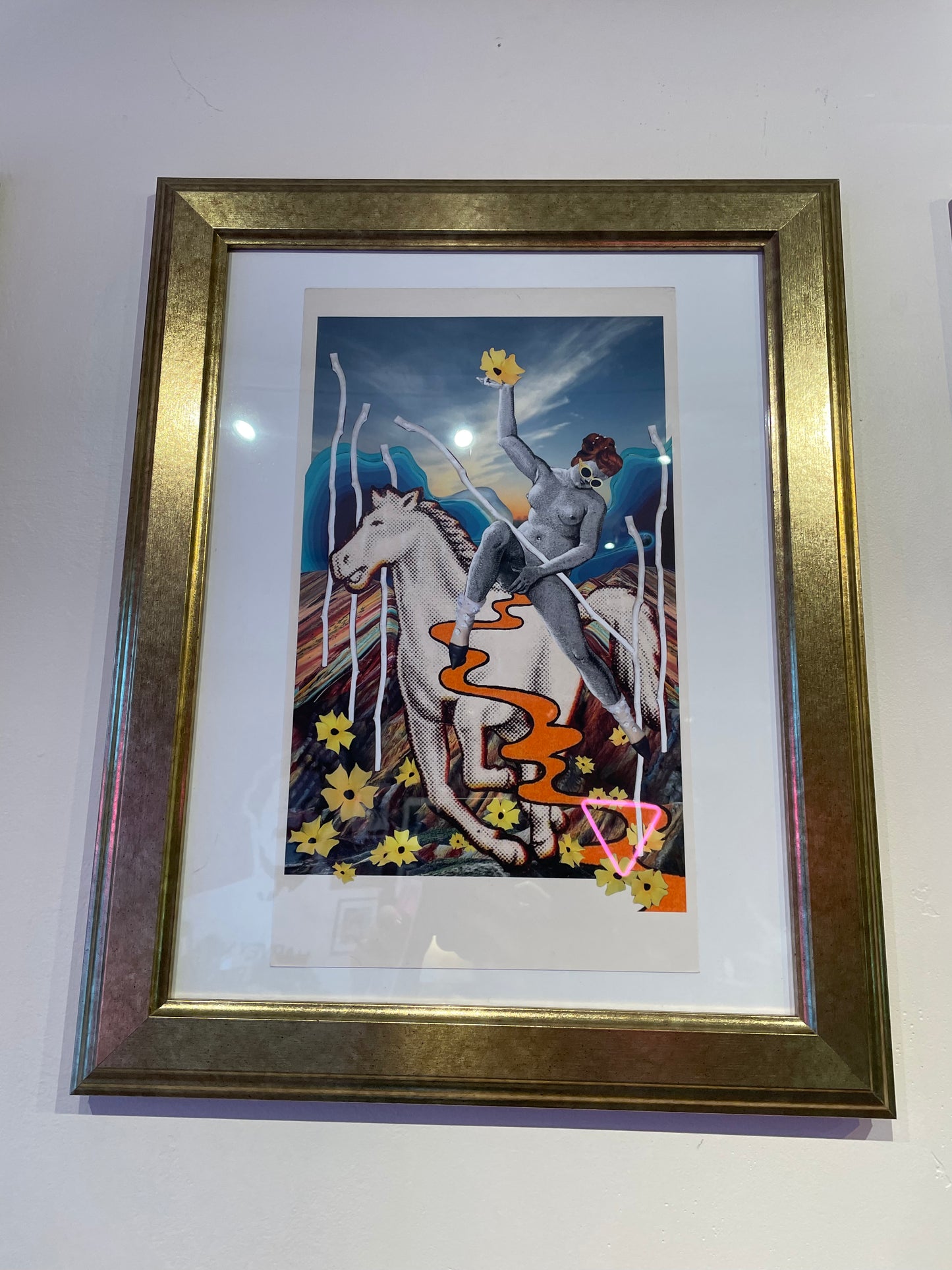 Jesse Jae - Original Framed Print