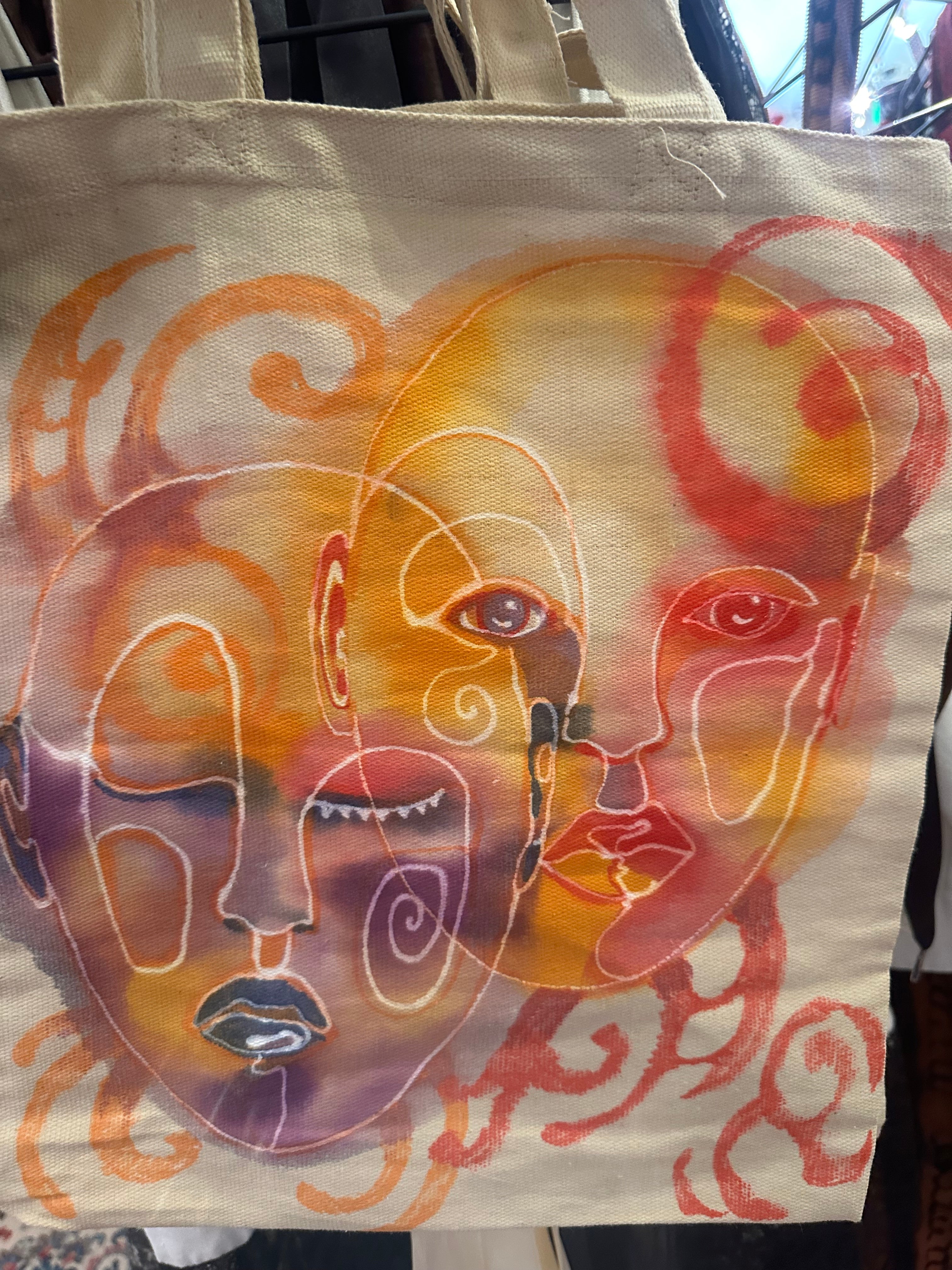 Nic Hampton - Face Tote Bag