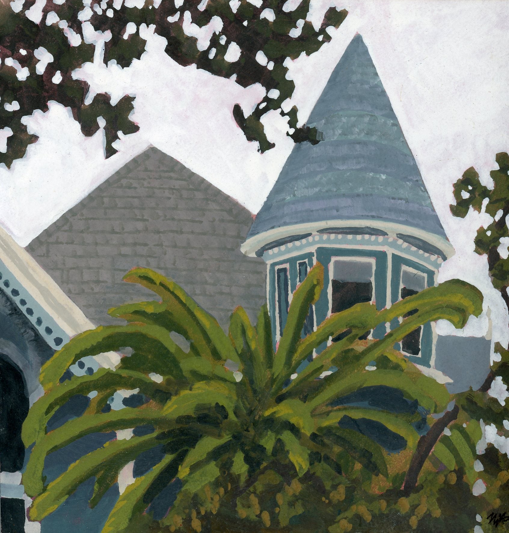 Nathaniel J. Bice - Turret and Palm