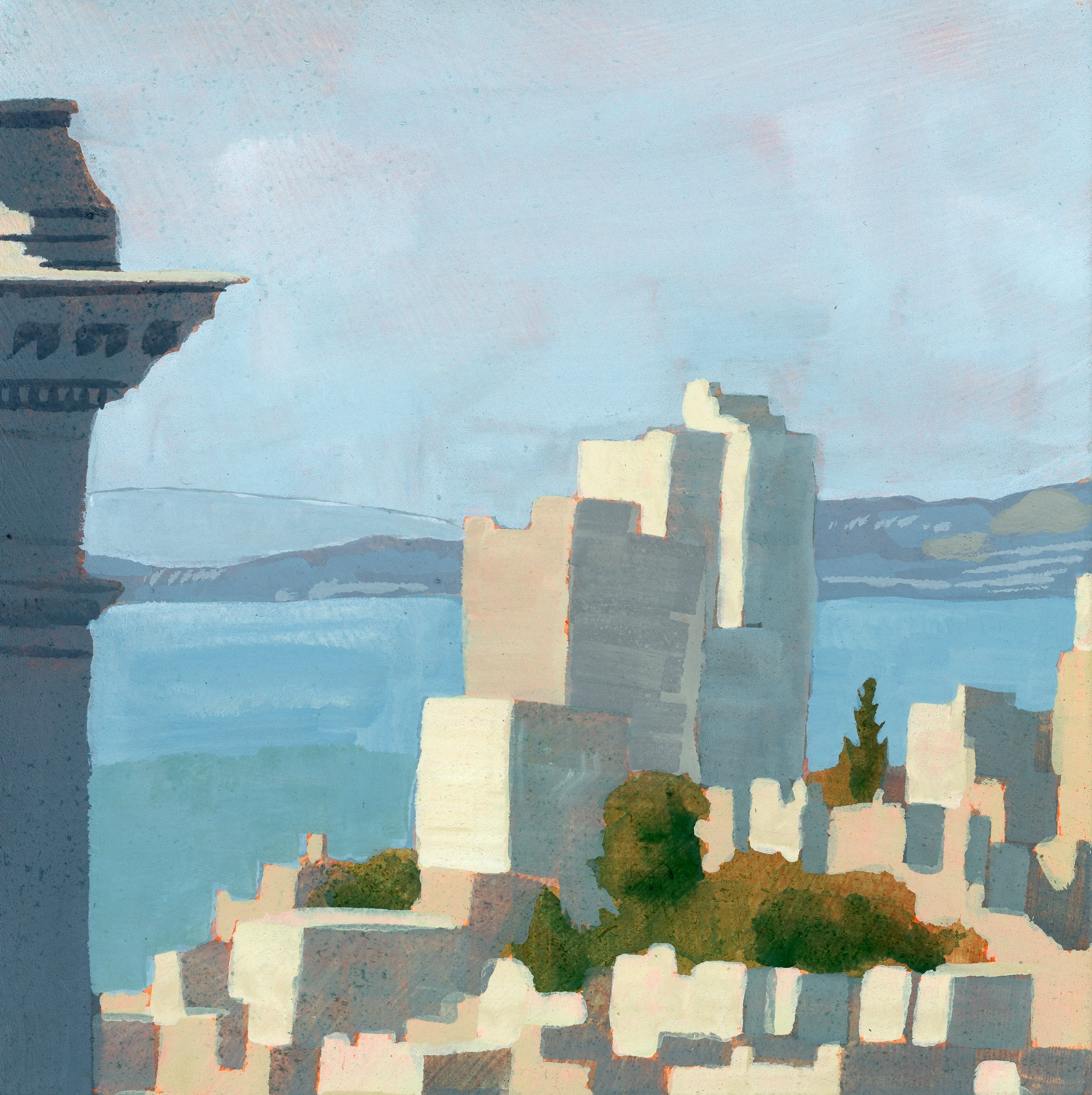 Nathaniel J. Bice - Lafayette Park View