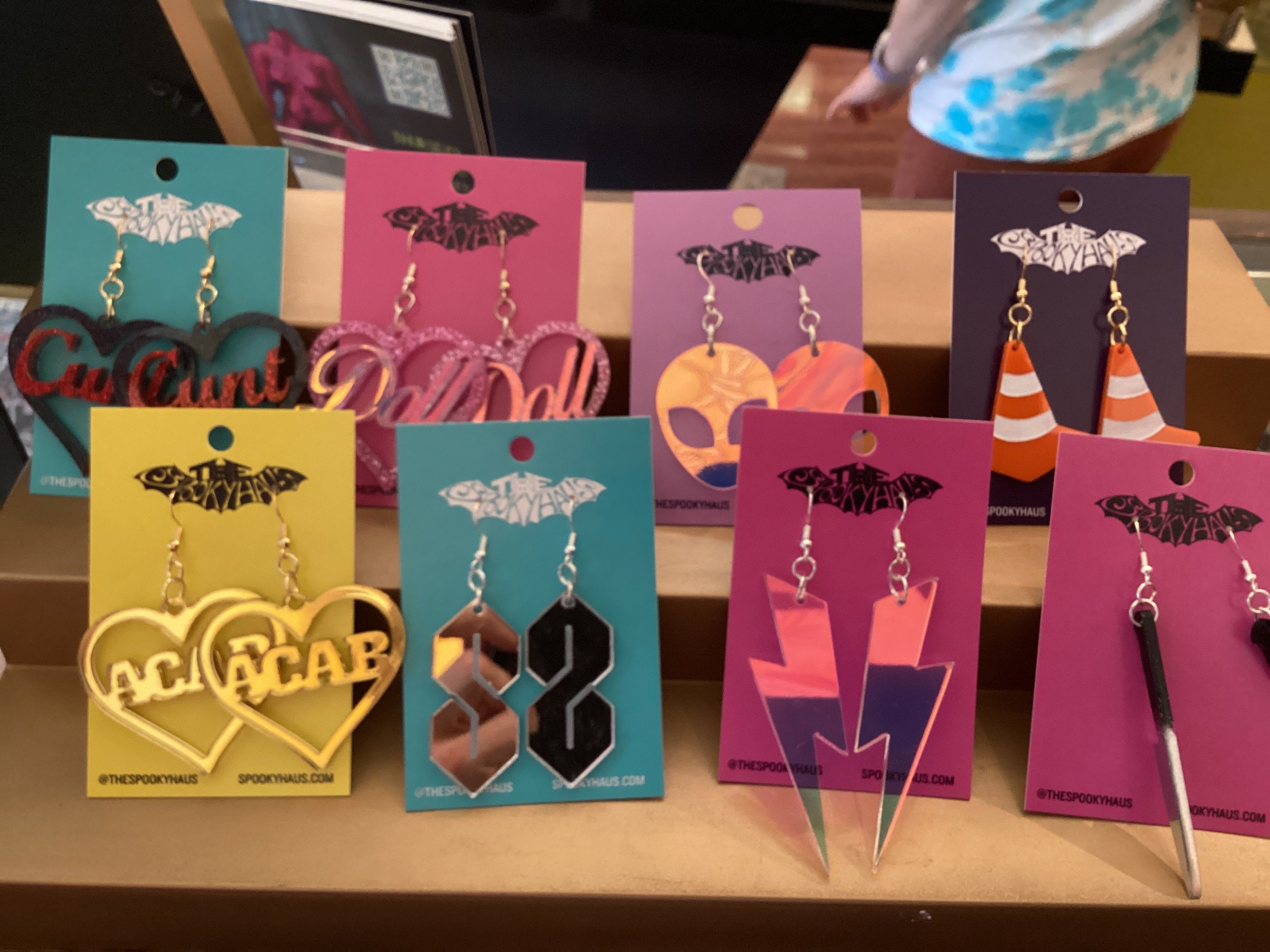 SpookyHaus - Earrings $24