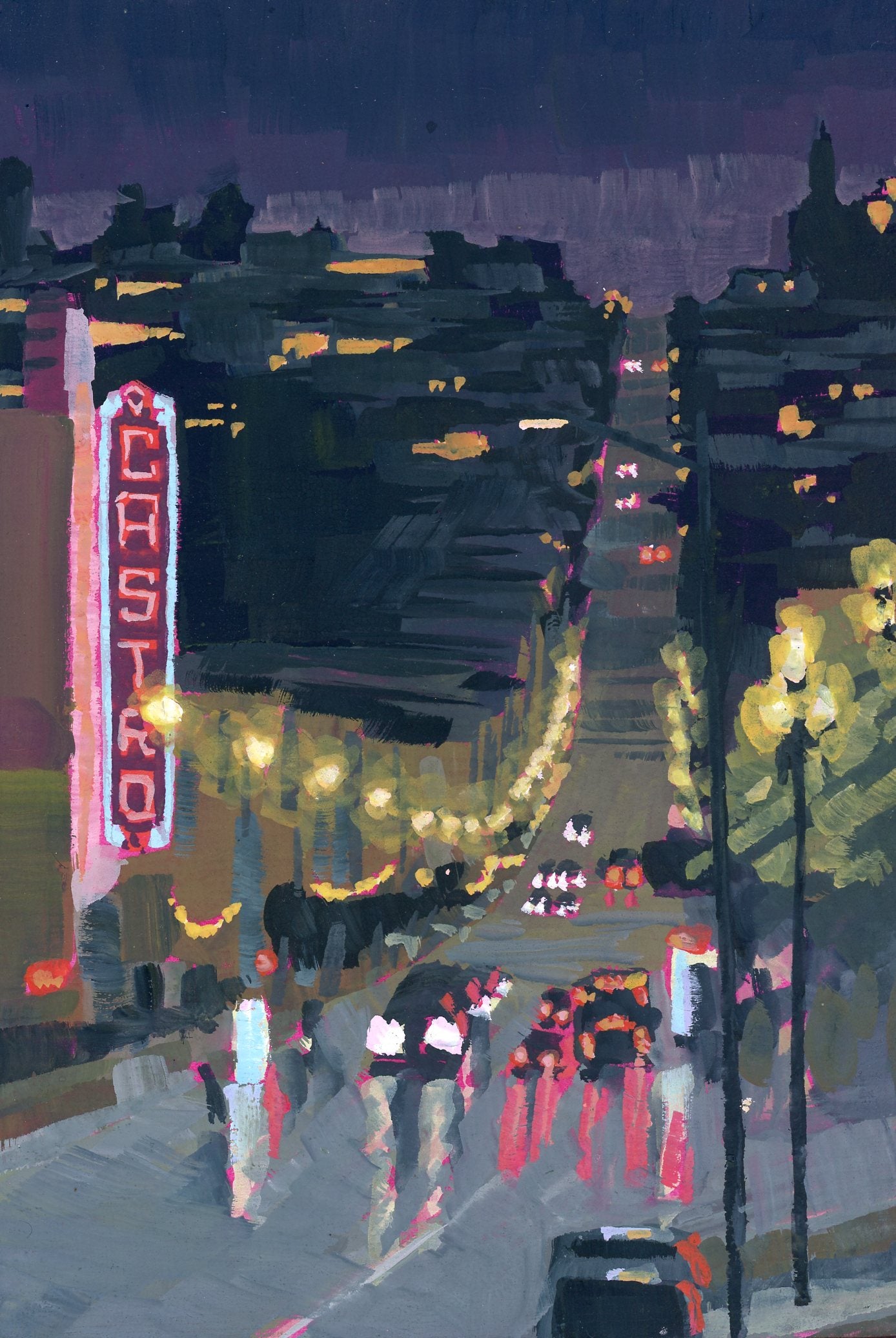 Nathaniel J. Bice - Castro Hill Nocturne