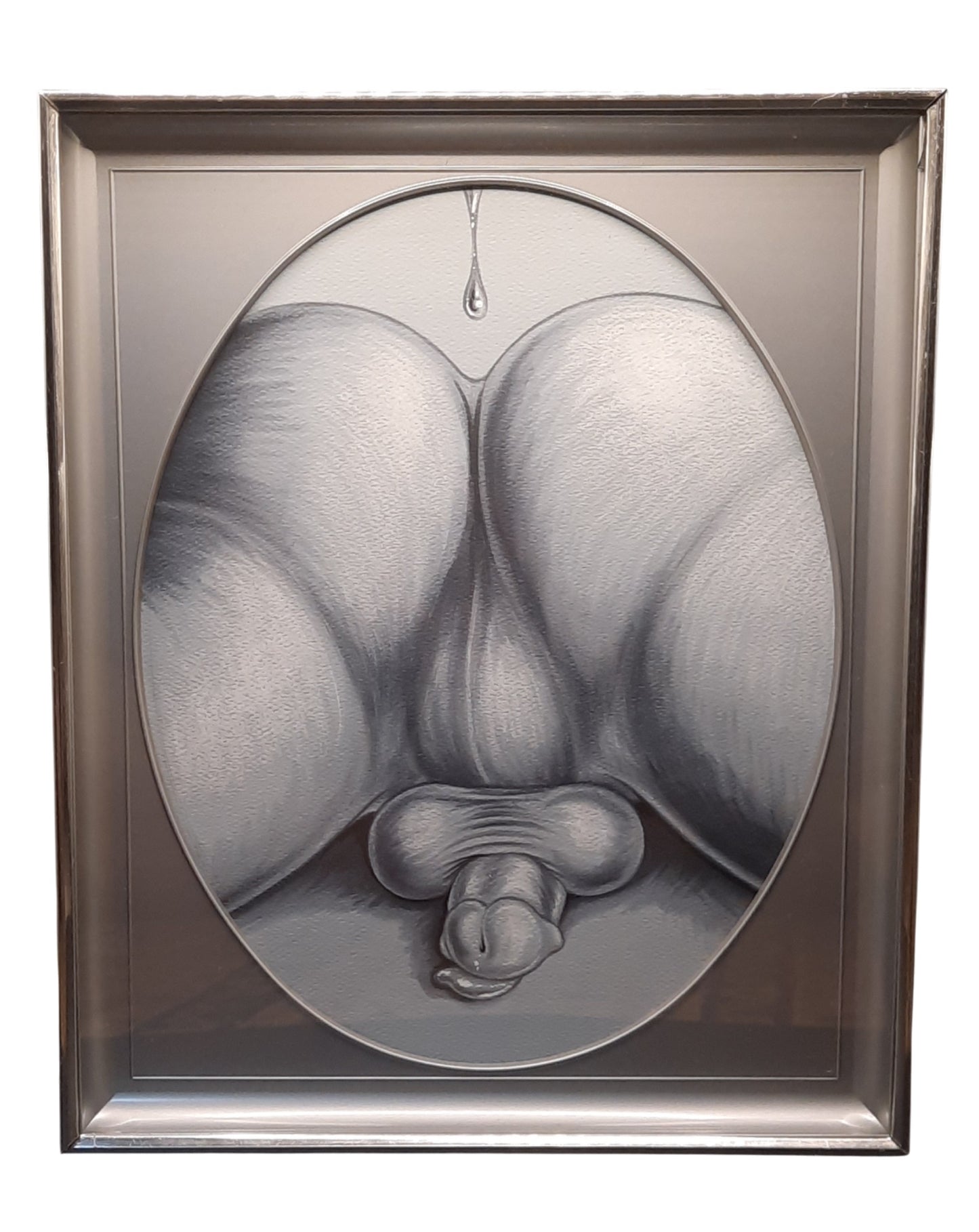 Rhea Adri - Upside framed drawing