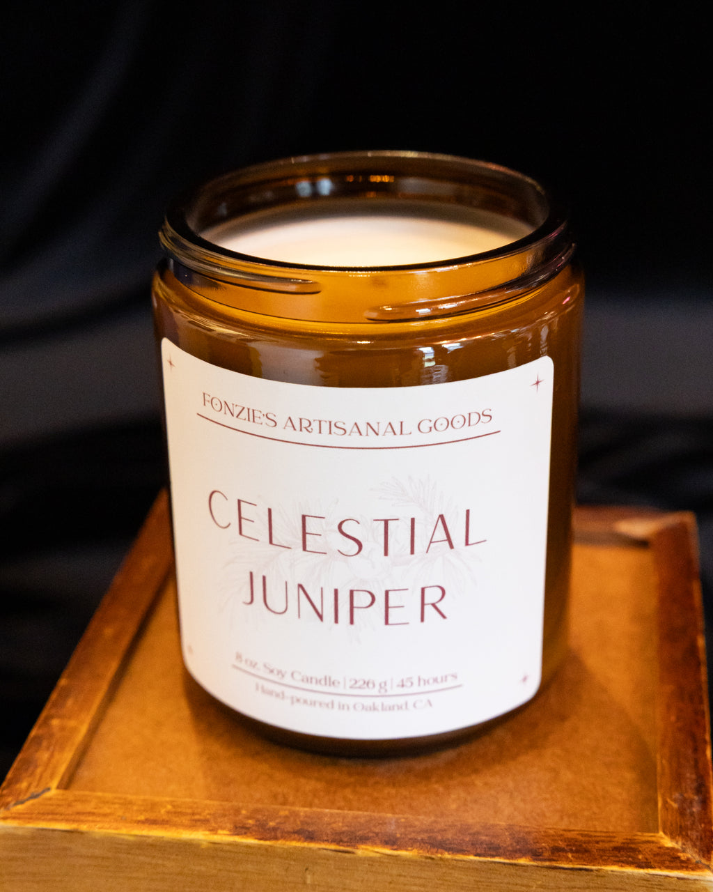 Fonzie’s Artisanal Goods - Amber Jar candles