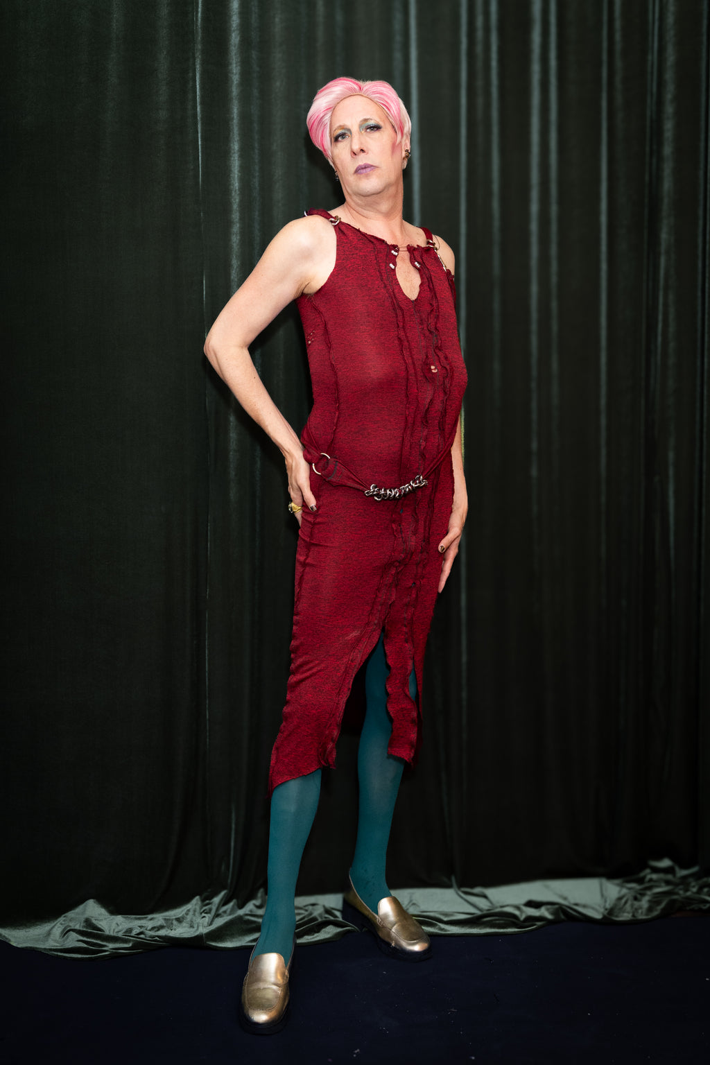 Eluterio Lopez - The Ruffle Front Dress