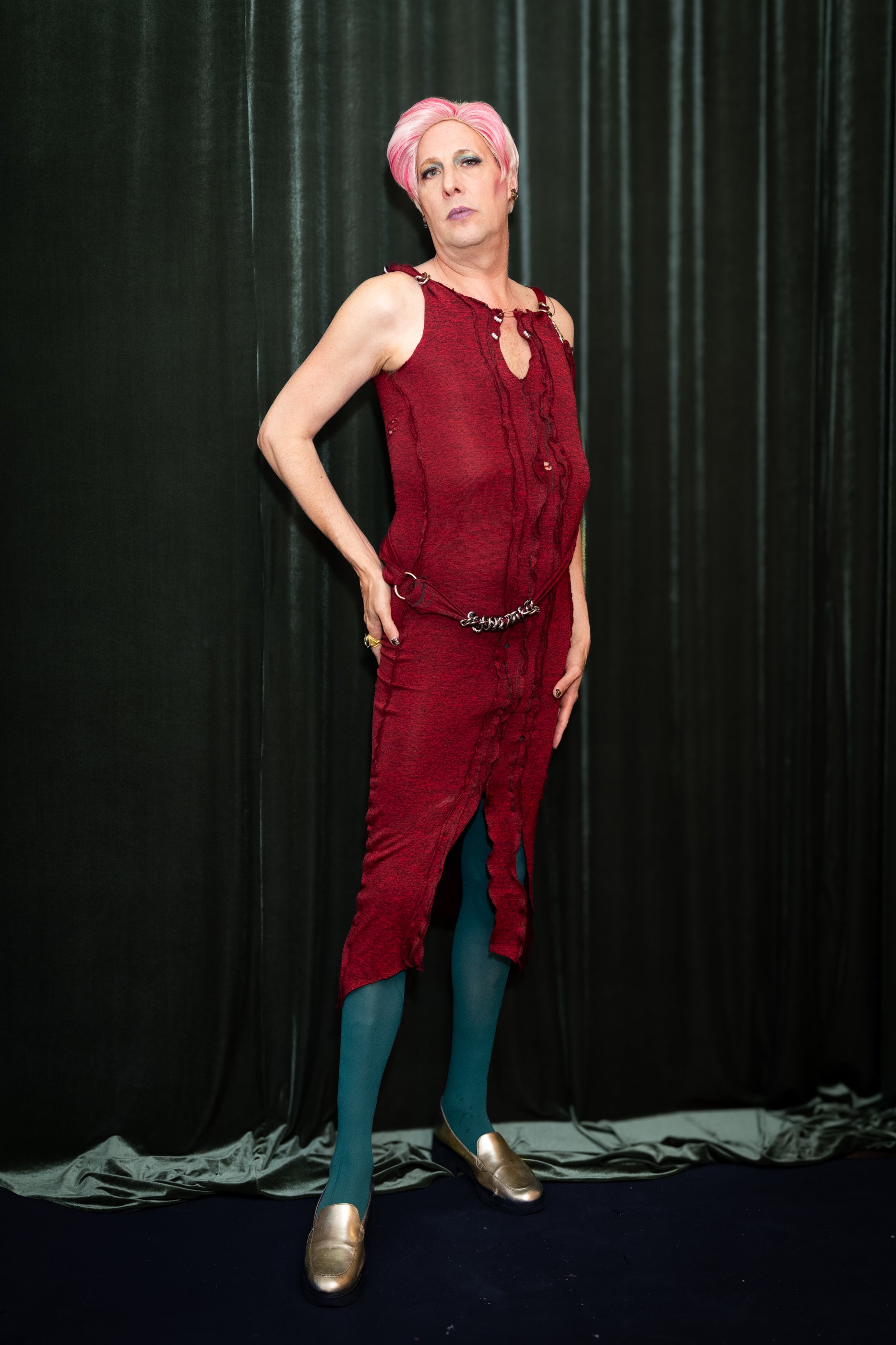 Eluterio Lopez - The Ruffle Front Dress