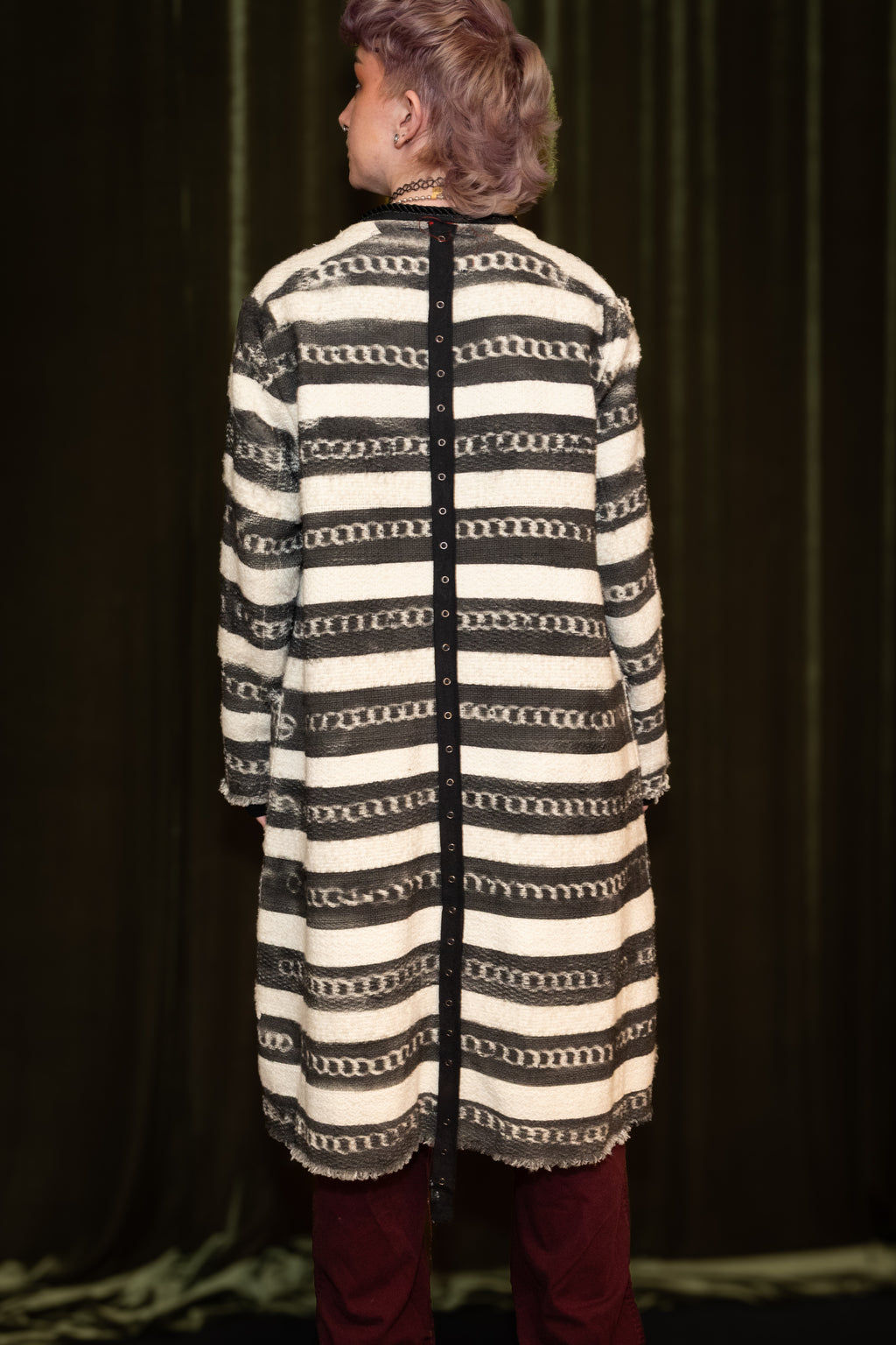 Eluterio Lopez - Chain print Coat
