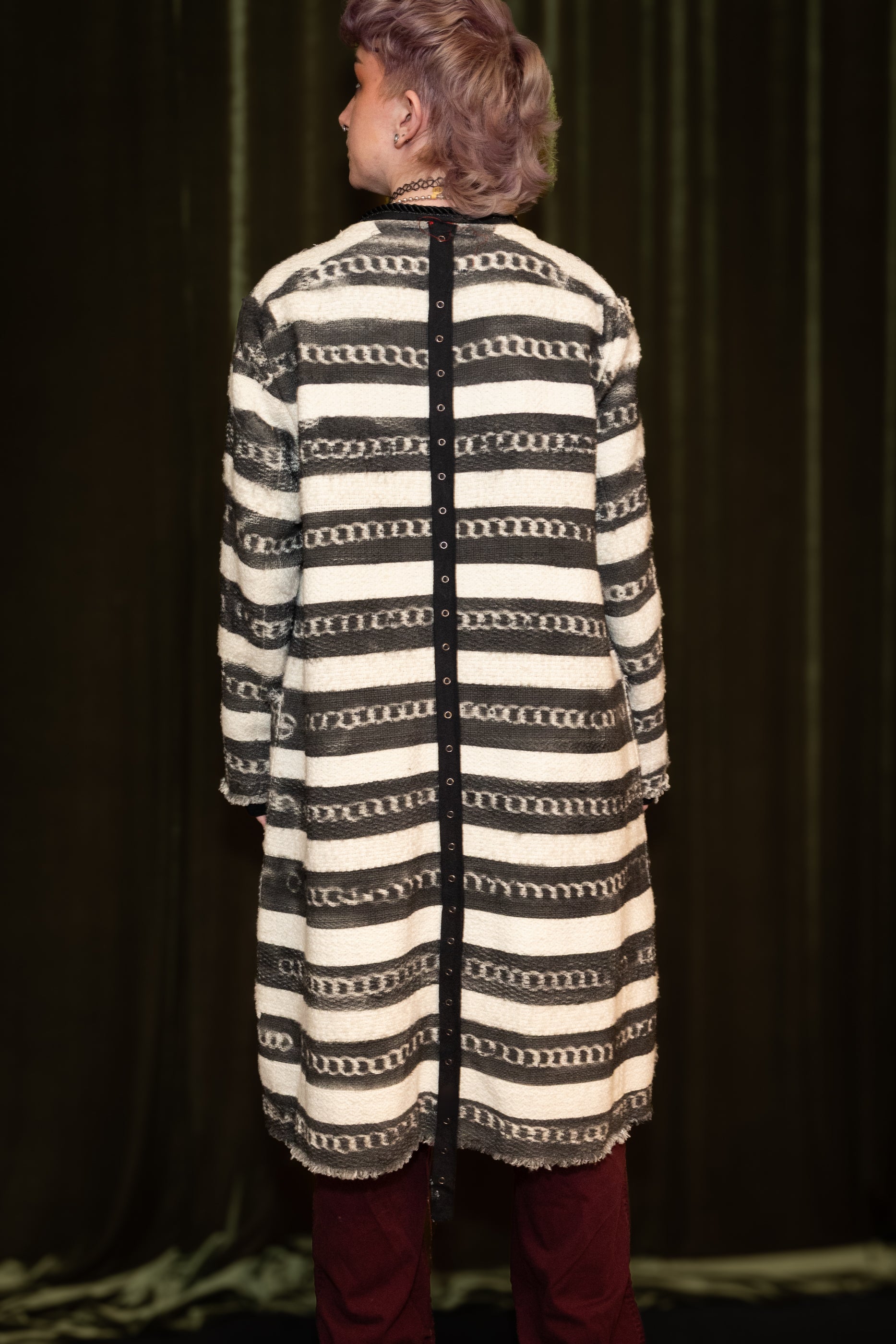Eluterio Lopez - Chain print Coat