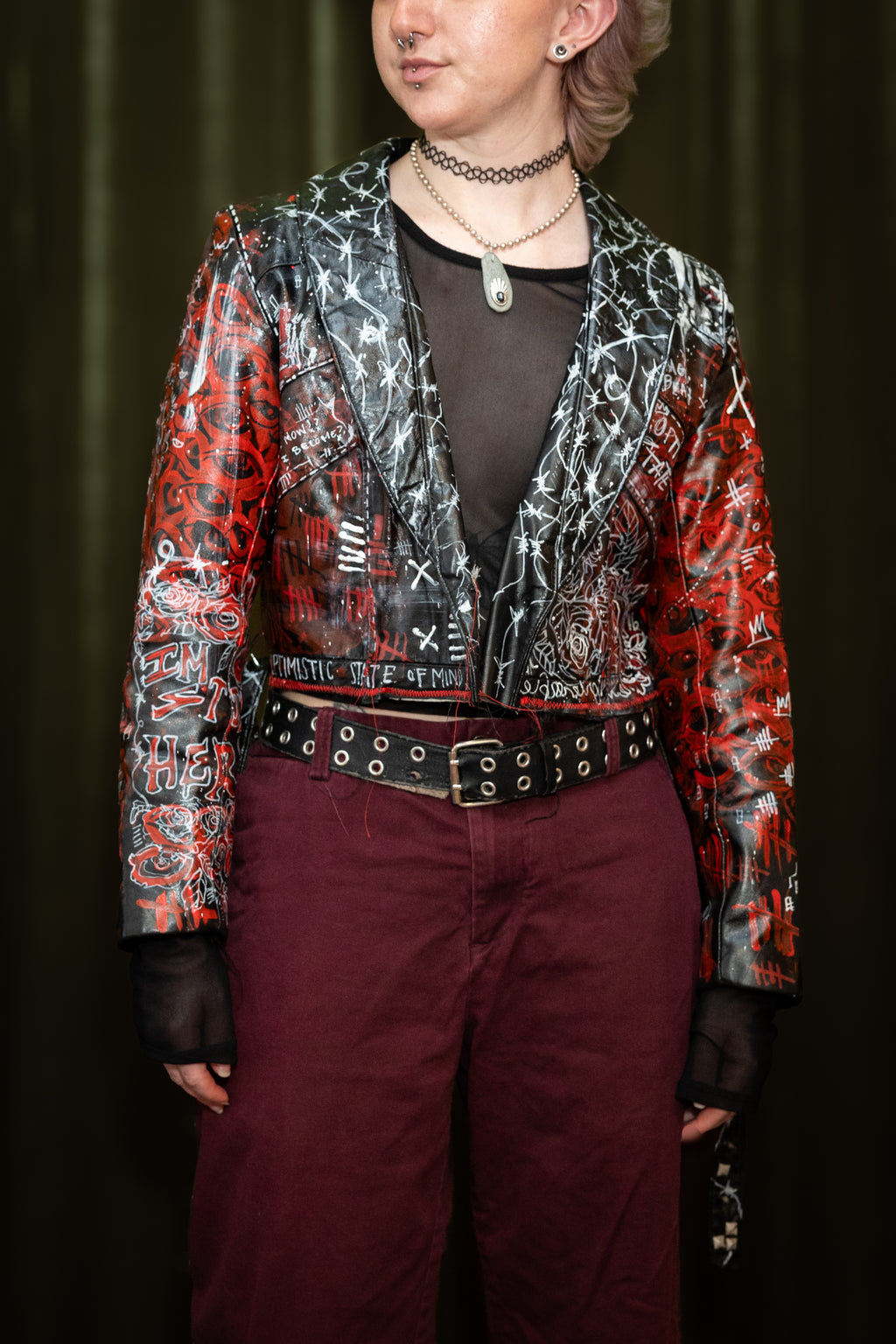Eluterio Lopez - "I'm Still Here" Chained Jacket