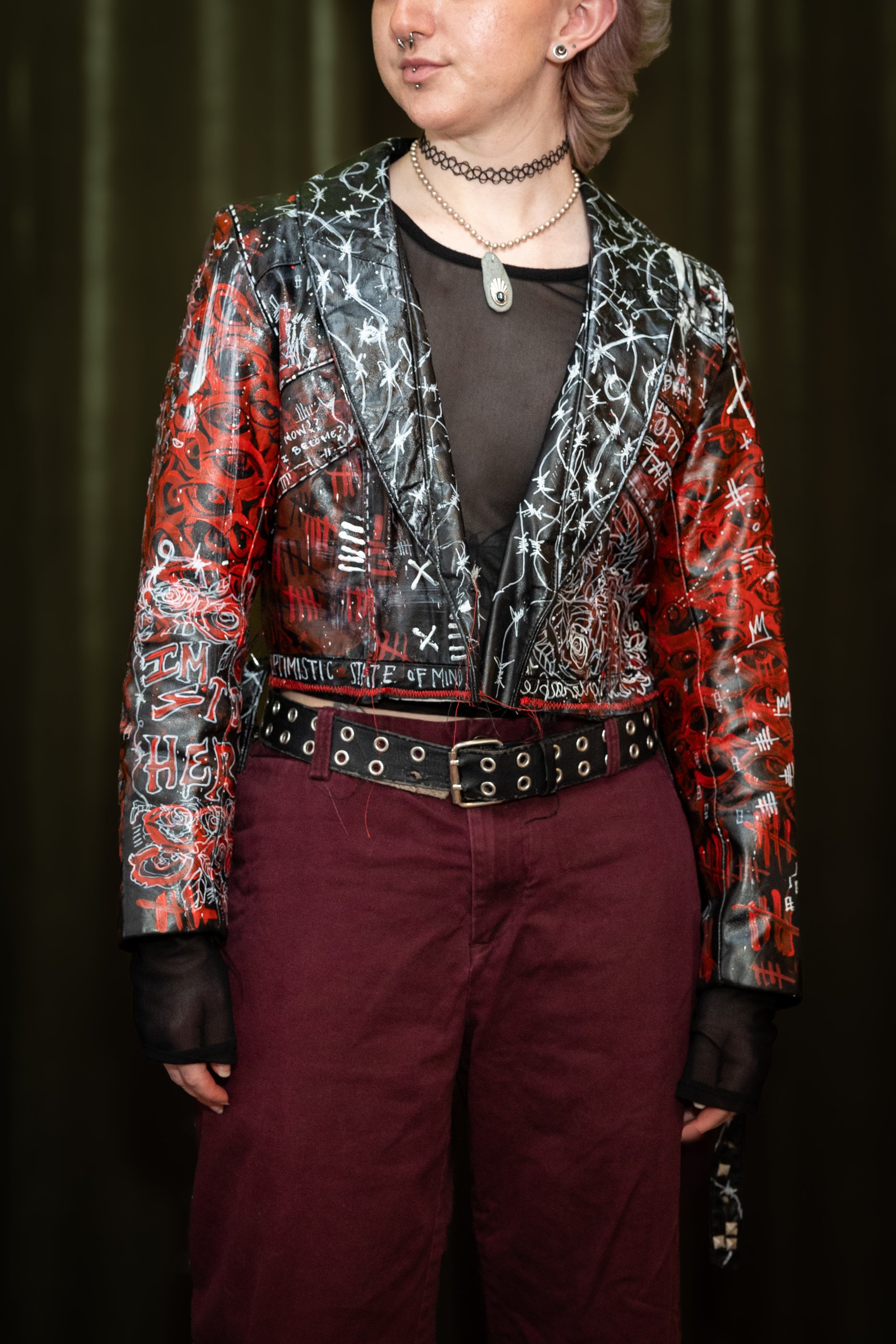 Eluterio Lopez - "I'm Still Here" Chained Jacket