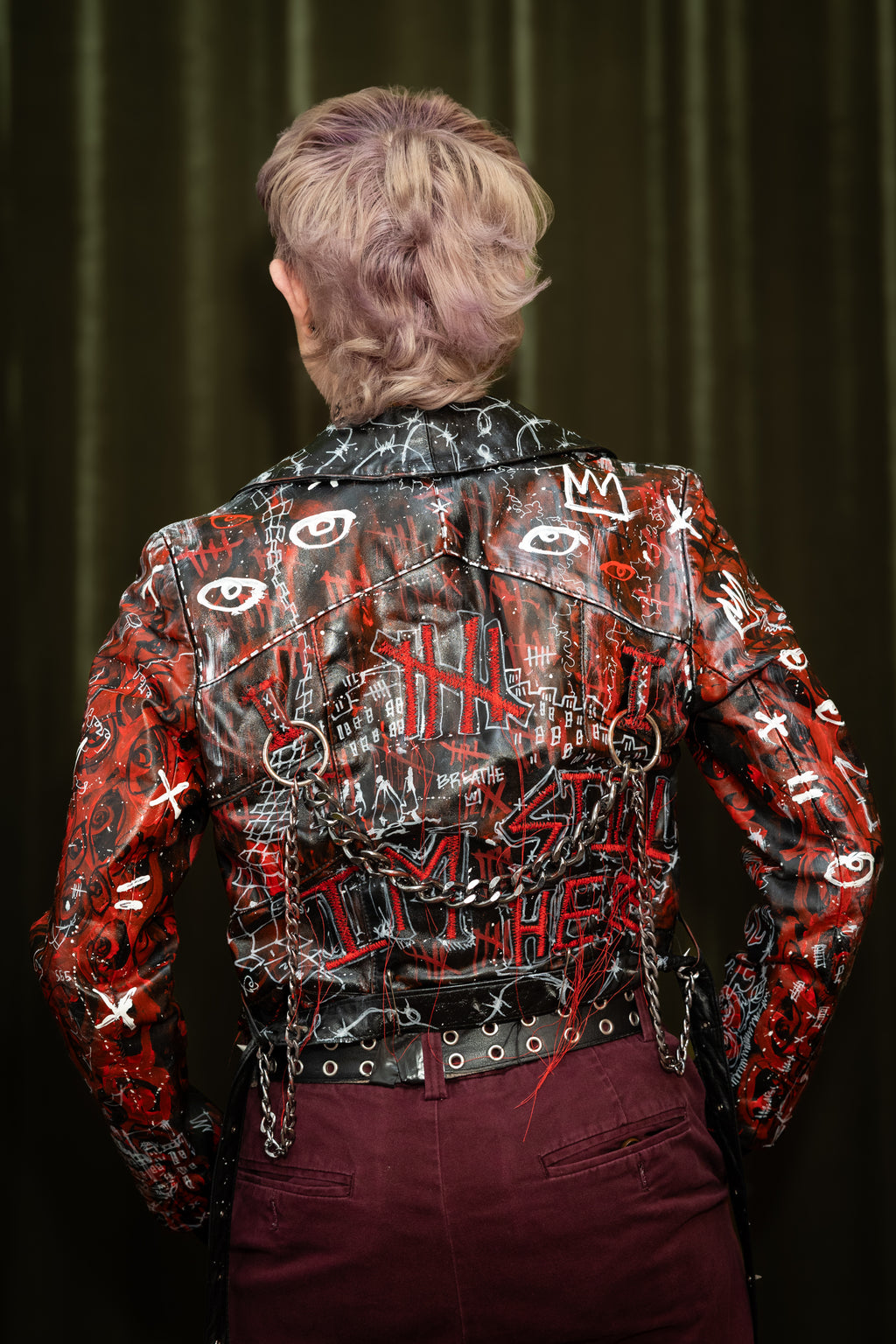 Eluterio Lopez - "I'm Still Here" Chained Jacket