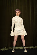 Joey Ehrenberg - Lace set long sleeve and skirt