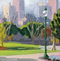Nathaniel J. Bice - Morning Over Washington Square Park