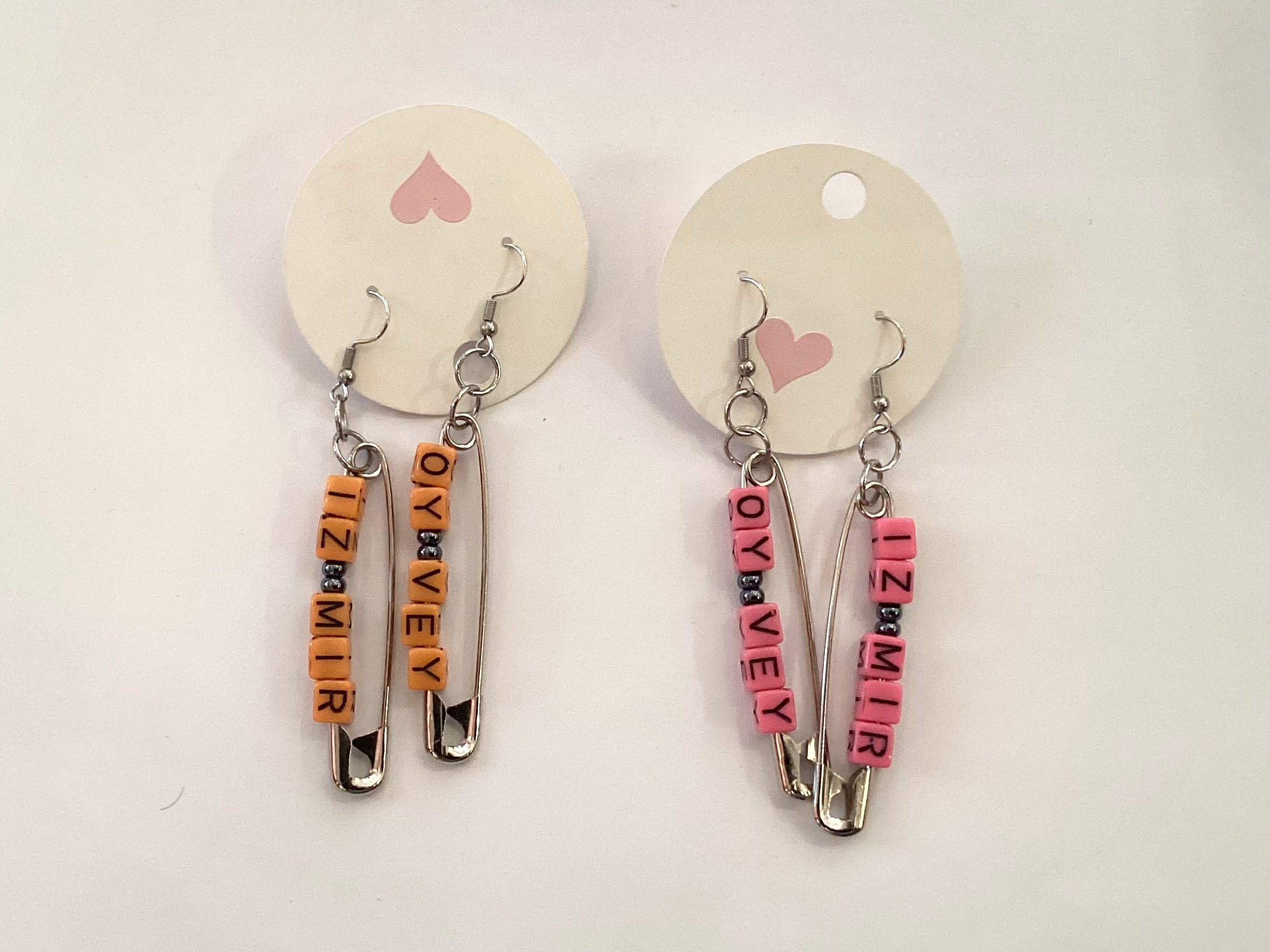 Izzy Delan - Saftey Pin earrings