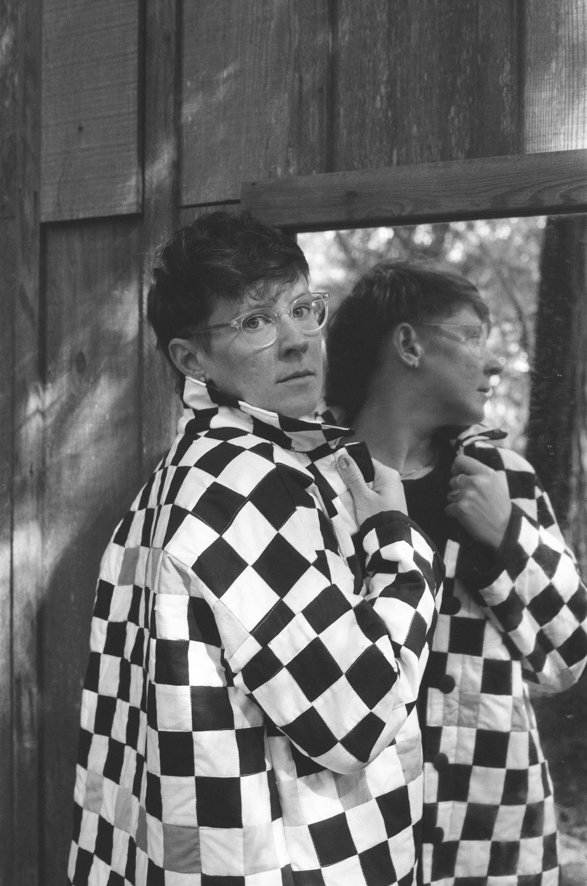 UNSUPERVISED - Lessley Bender - Self Portrait / Claude’s Jacket framed photo