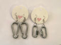 Izzy Delan - Carabiner earrings