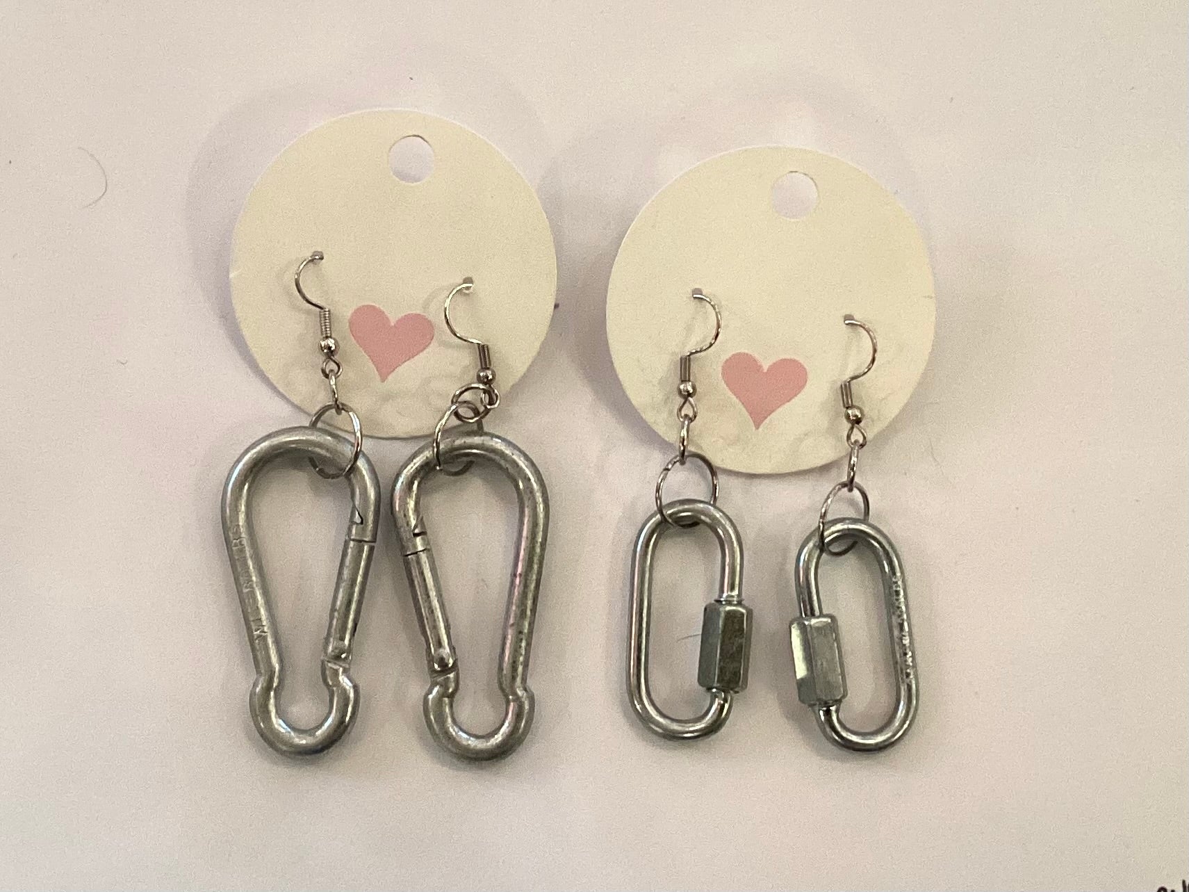 Izzy Delan - Carabiner earrings