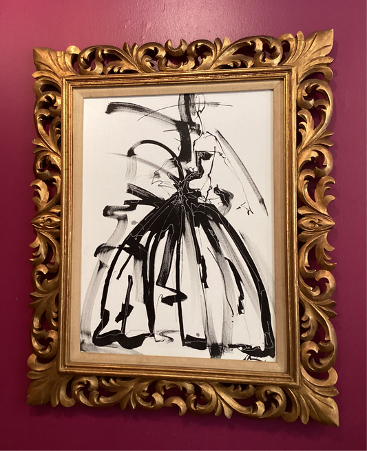 Jad Rachad Original Painting Framed