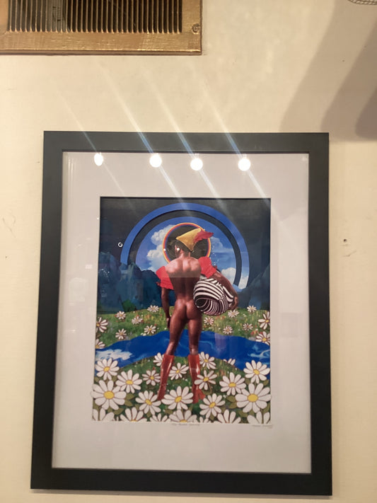 Oscar Graves - Hero’s Journey (framed collage)