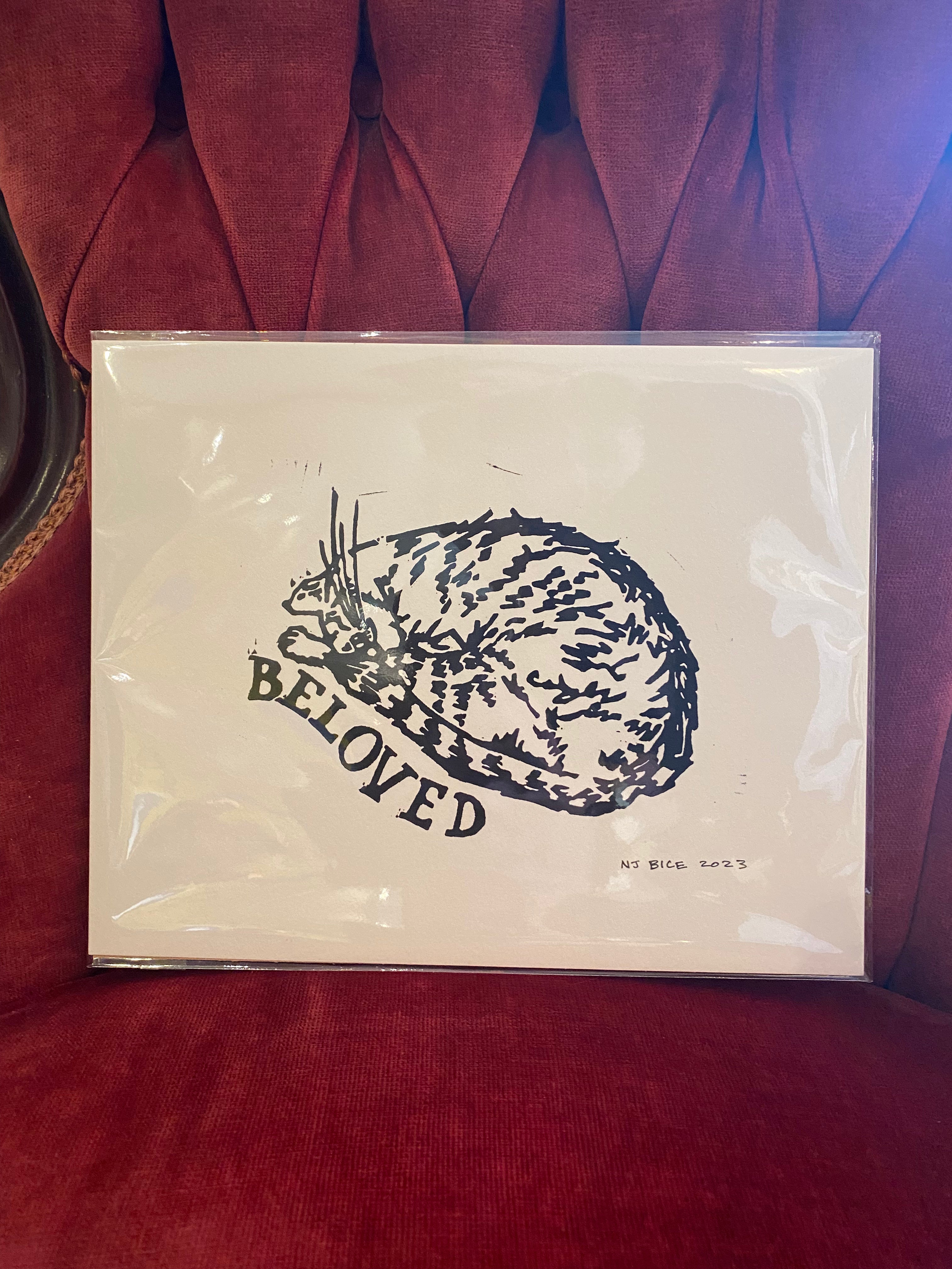 Nathaniel J. Bice - BELOVED print