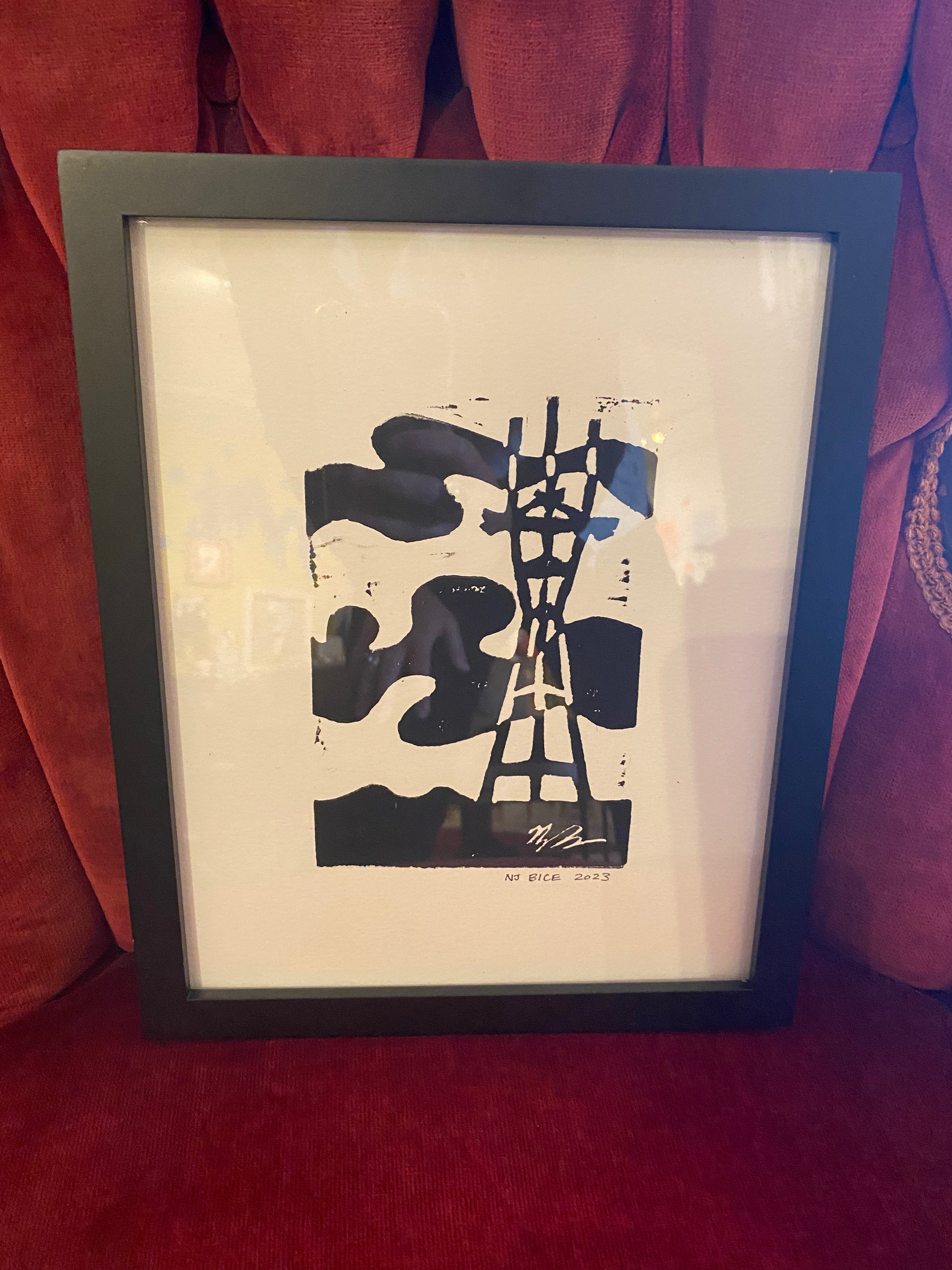 Nathaniel J. Bice - framed SUTRO print
