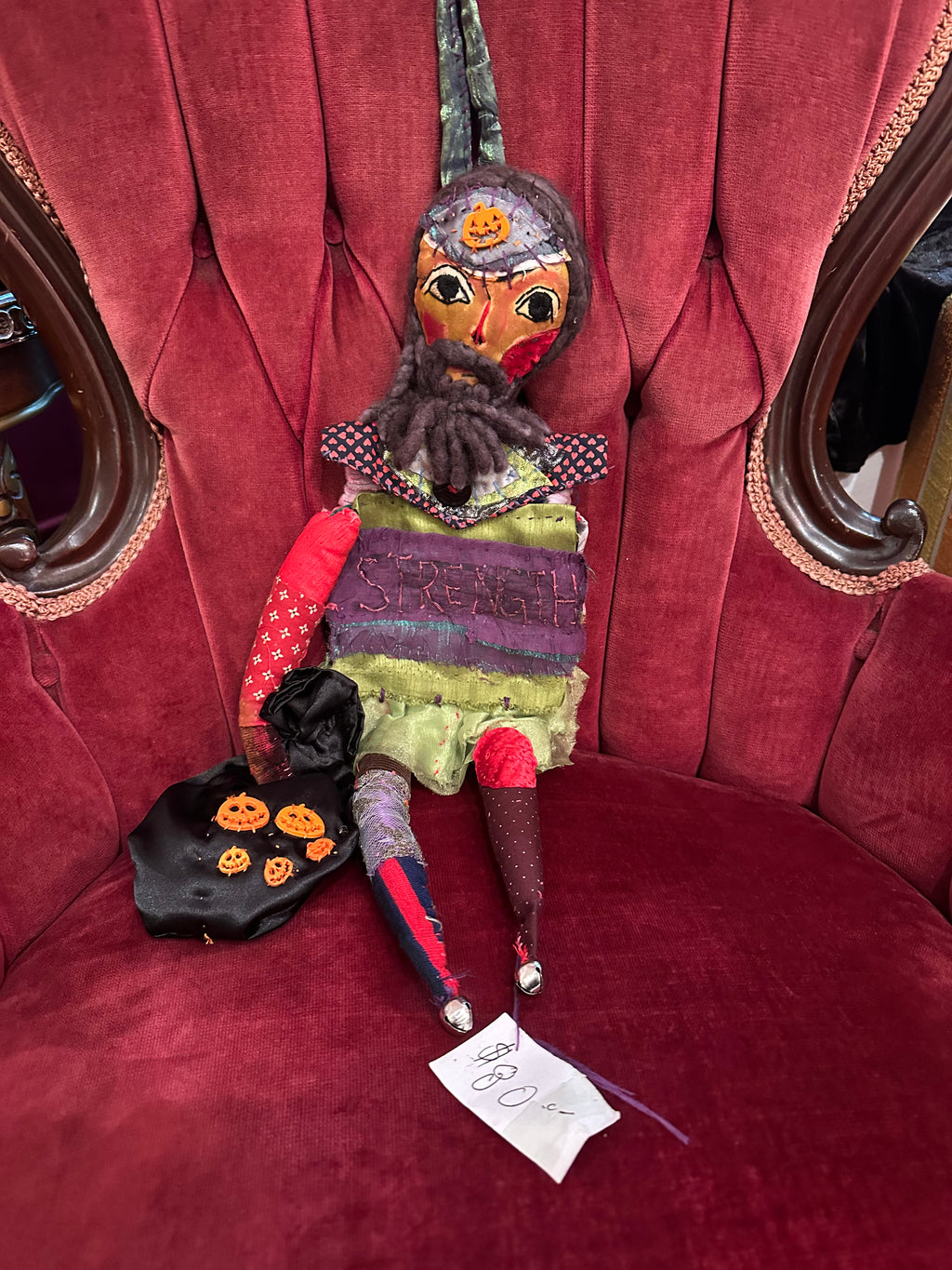 Benito El Salvador - doll - “STRENGTH”