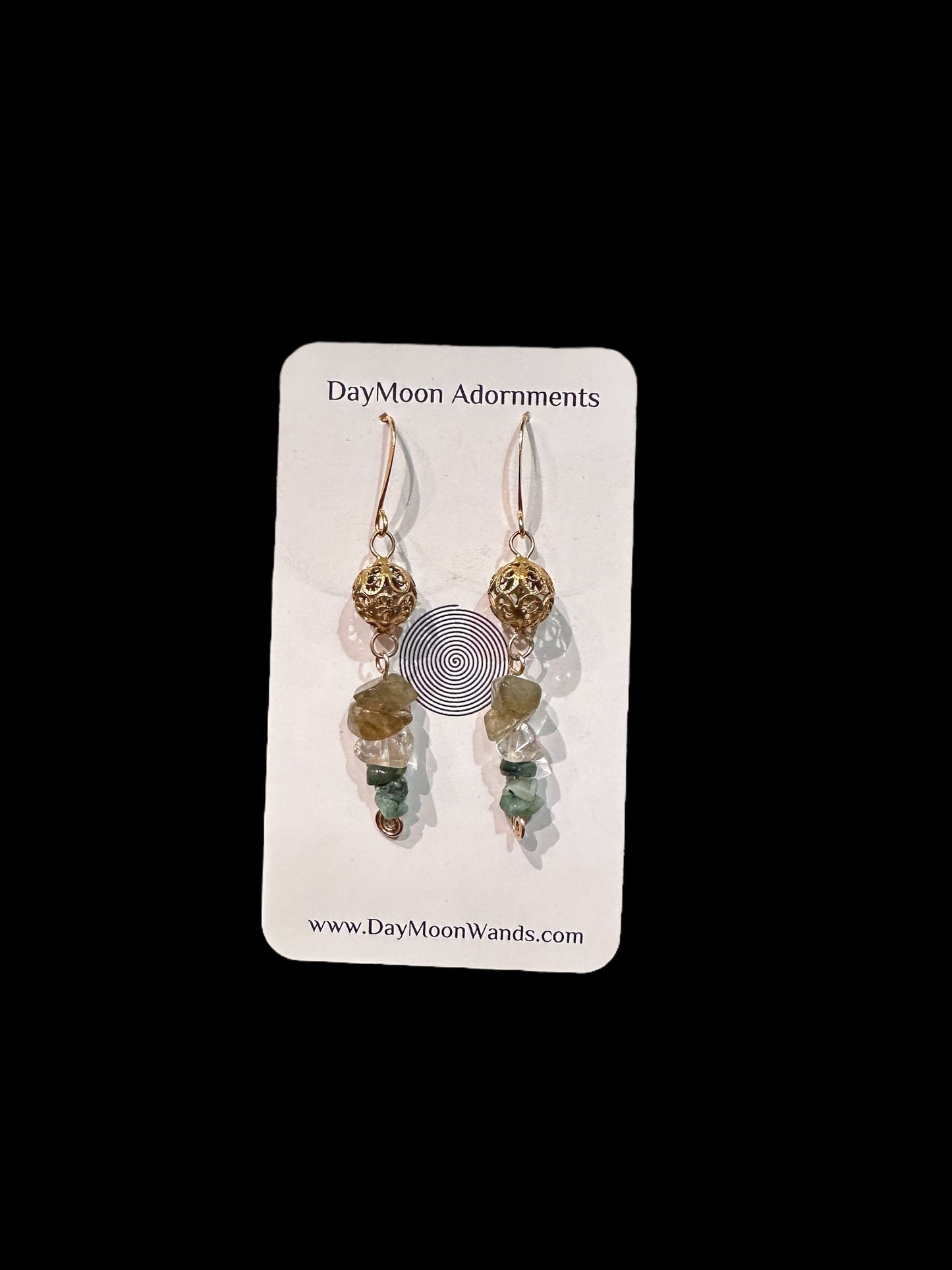 DayMoon Adornments - Energy Impact Earrings