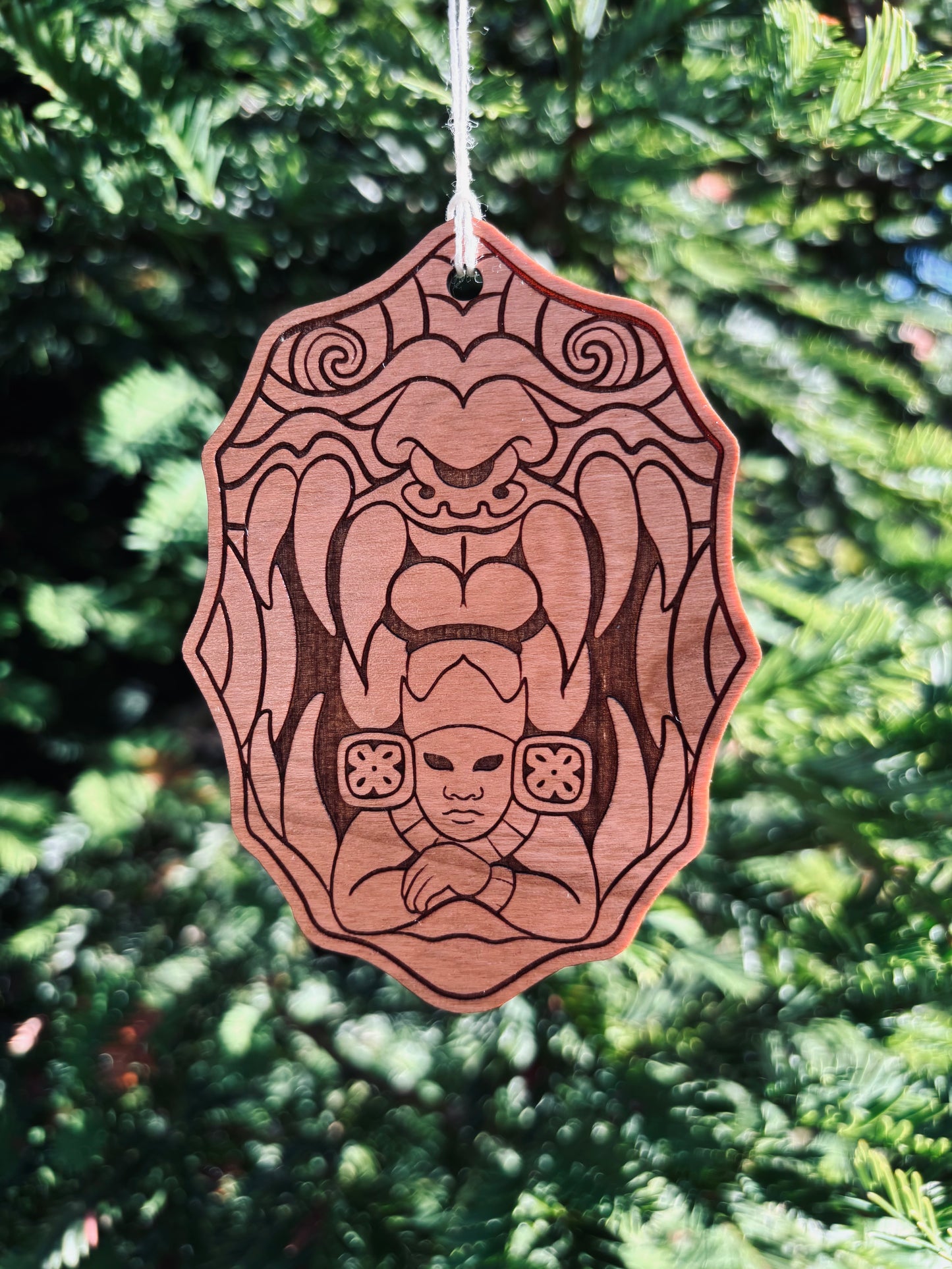 Our Fellow Mortals - Laser Cut Wood Ornaments