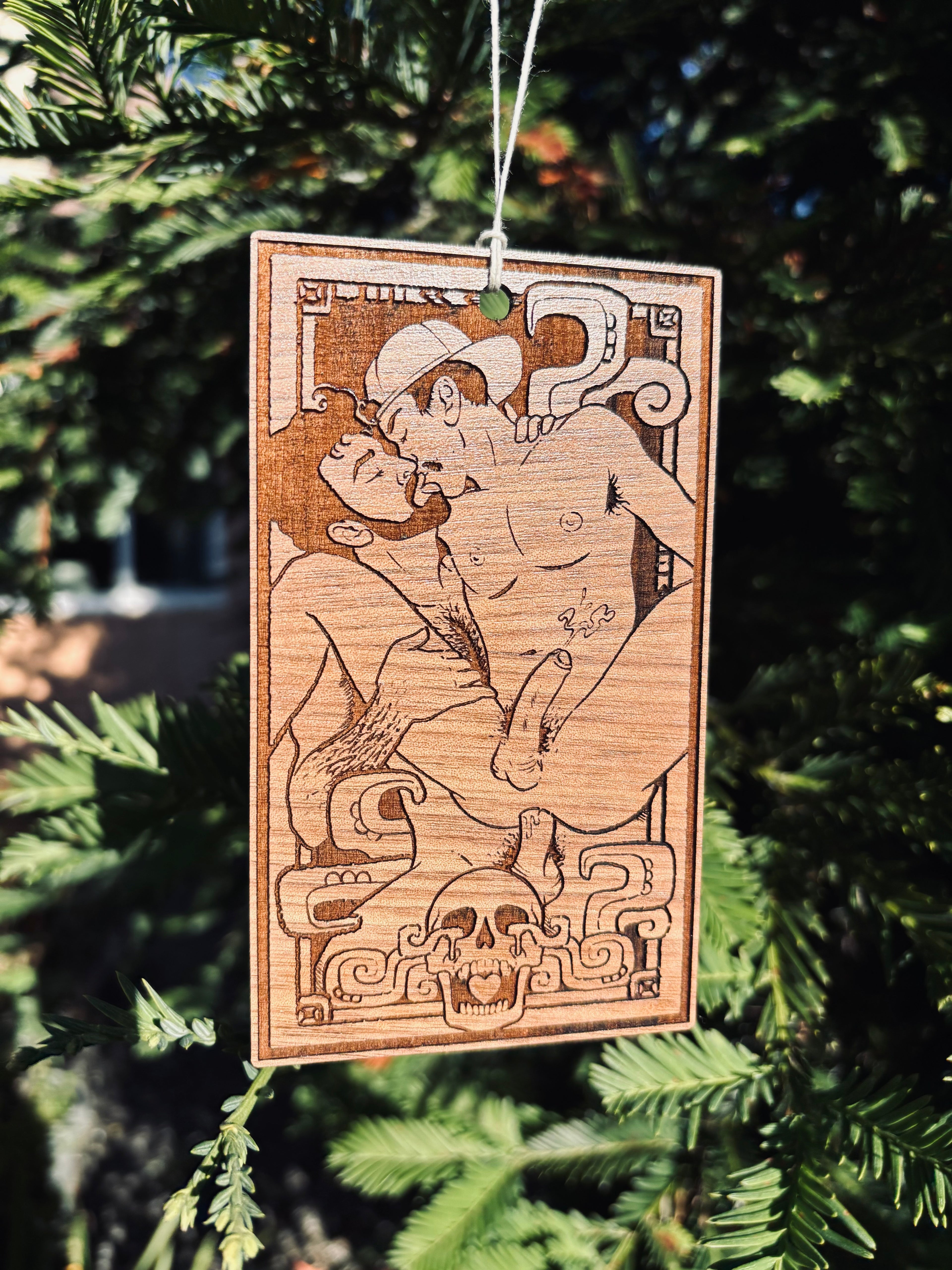 Our Fellow Mortals - Laser Cut Wood Ornaments
