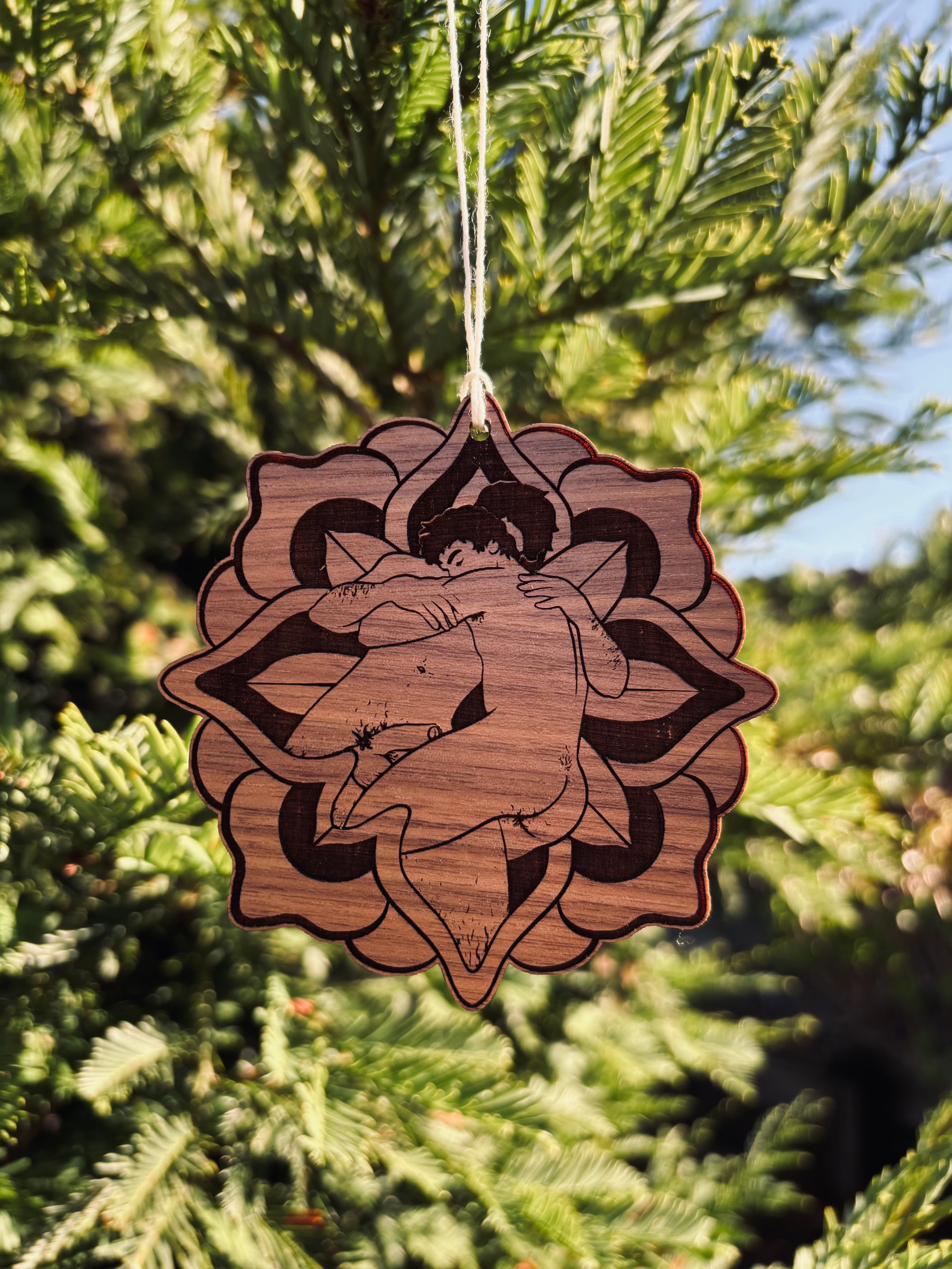 Our Fellow Mortals - Laser Cut Wood Ornaments