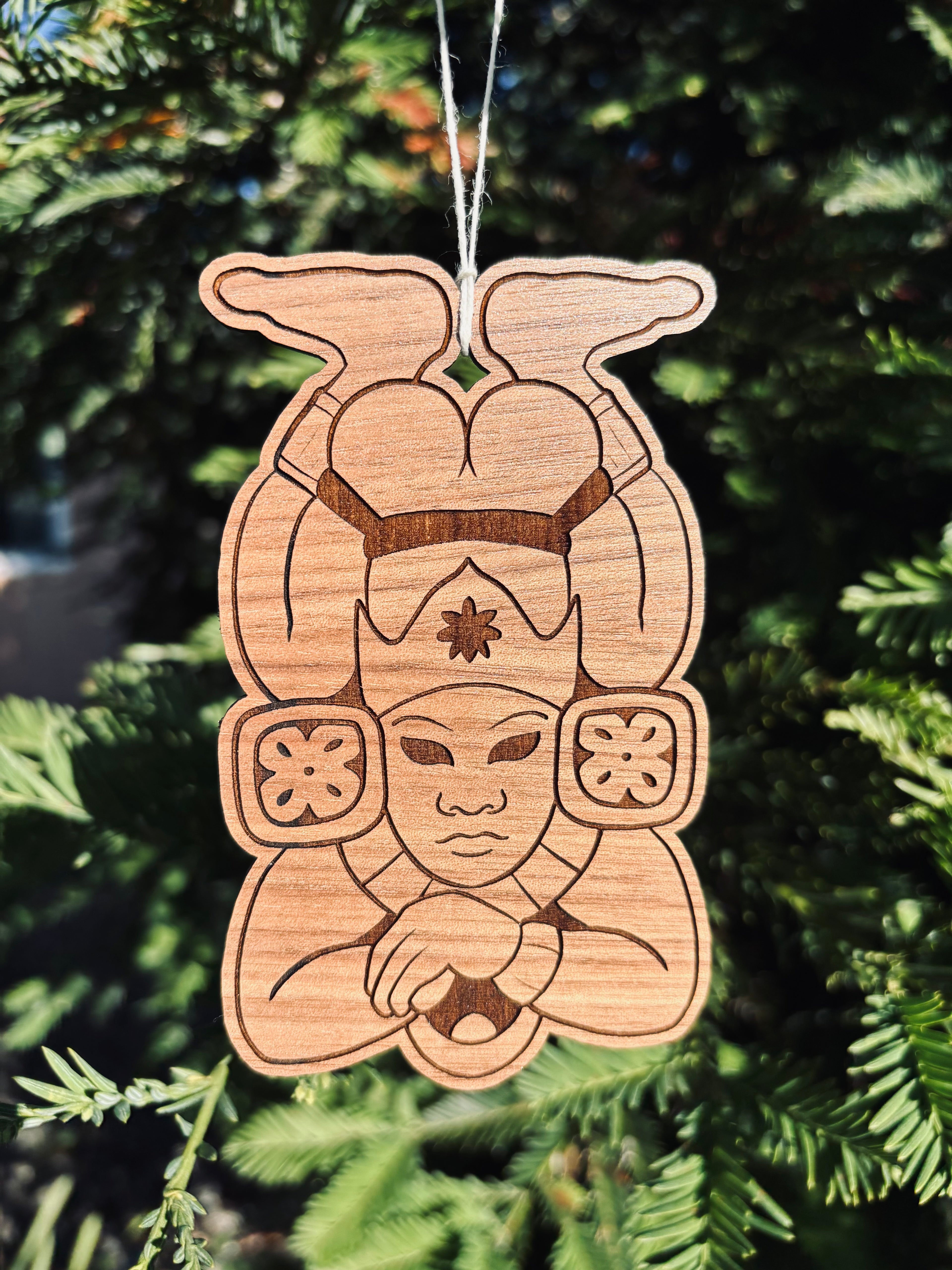 Our Fellow Mortals - Laser Cut Wood Ornaments