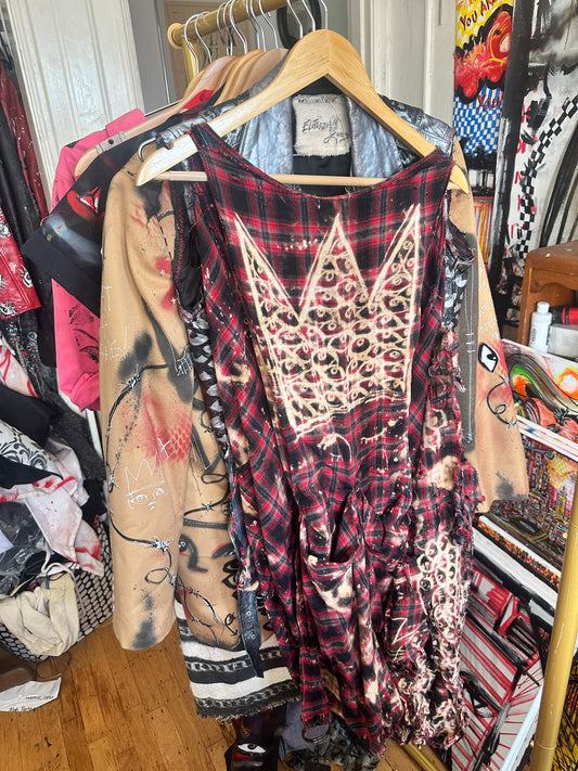 Eloterio Lopez - Distressed dress
