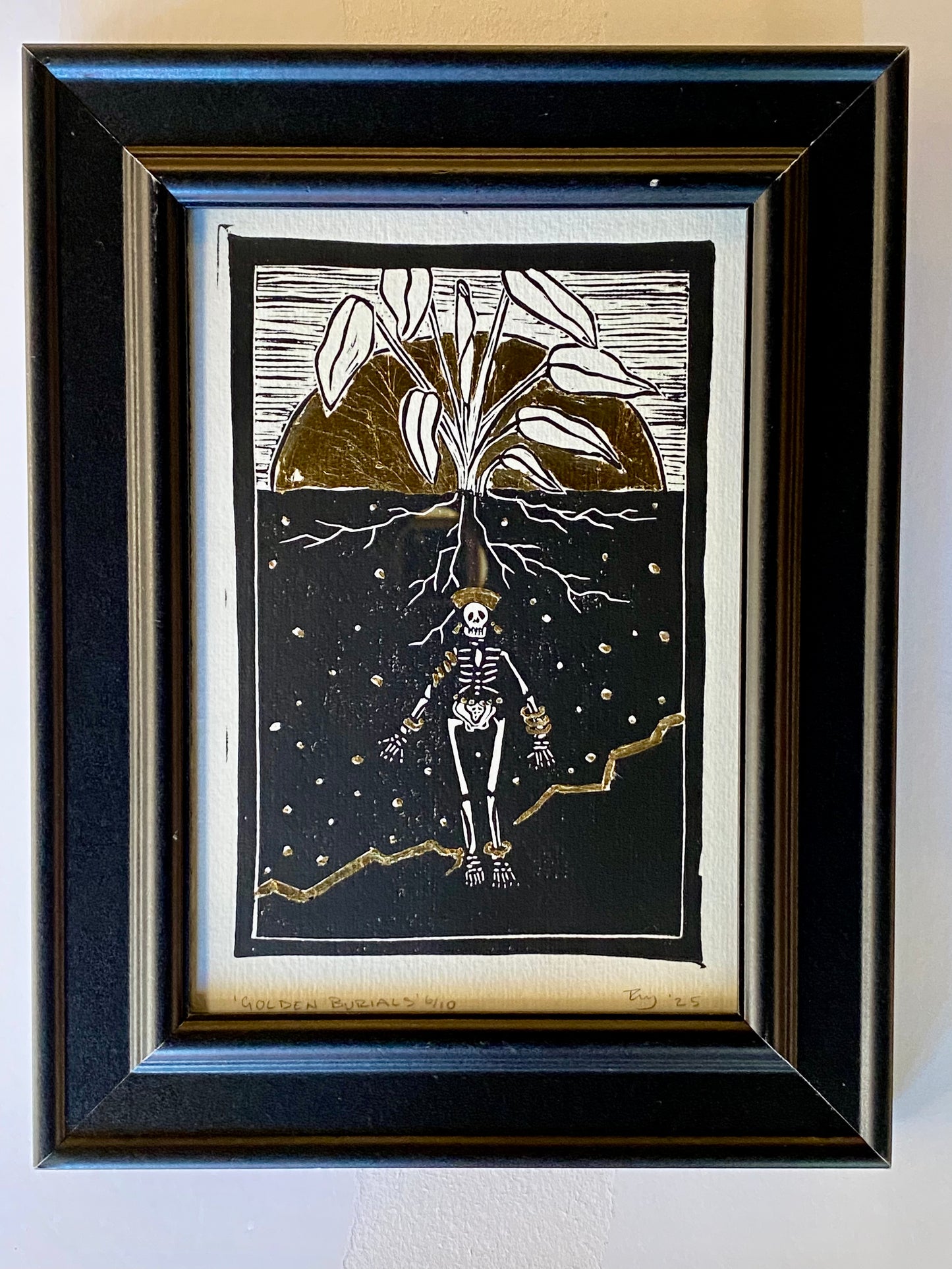 Ray Gonzalez - Small Relief Prints Framed