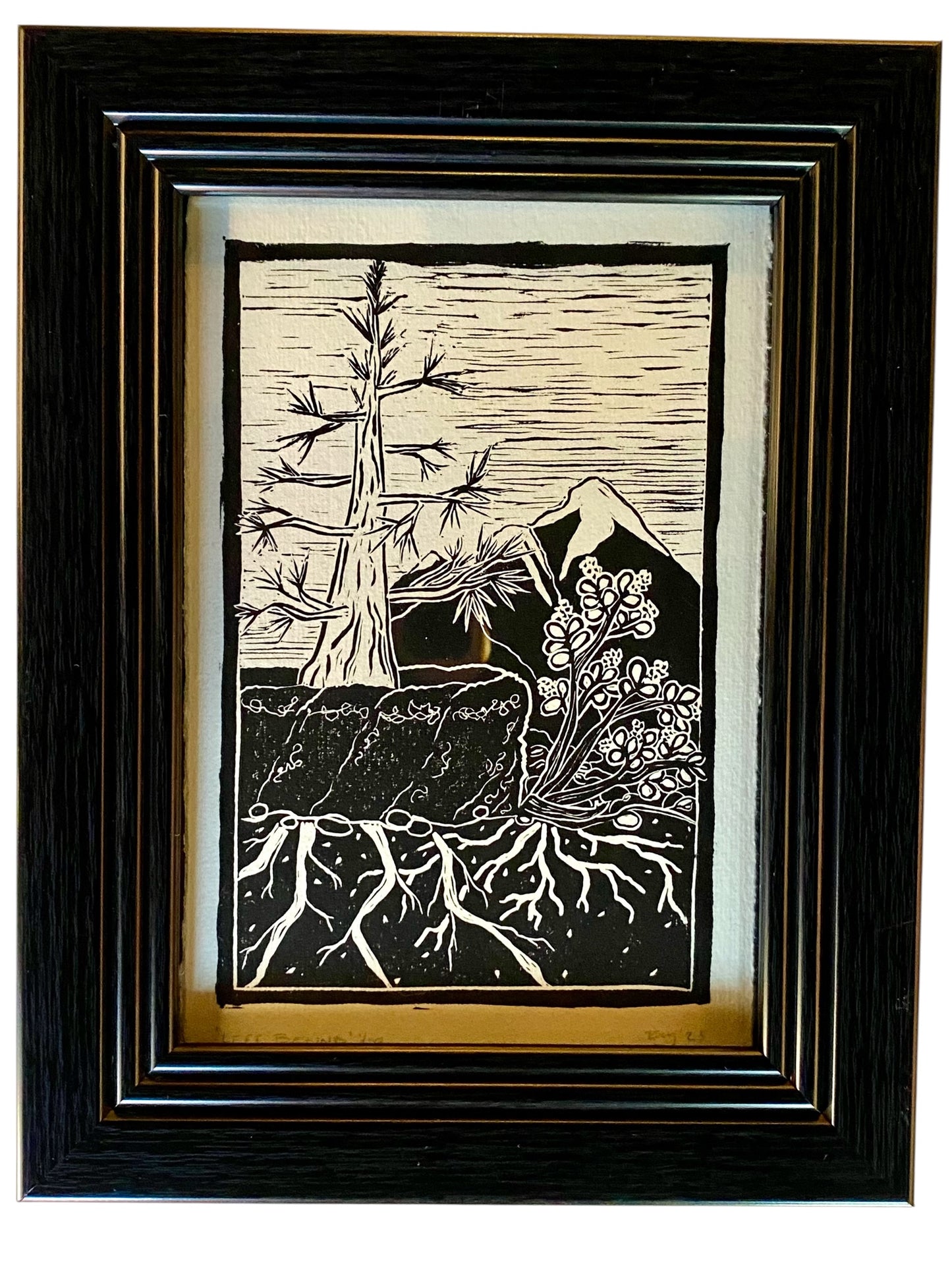 Ray Gonzalez - Small Relief Prints Framed