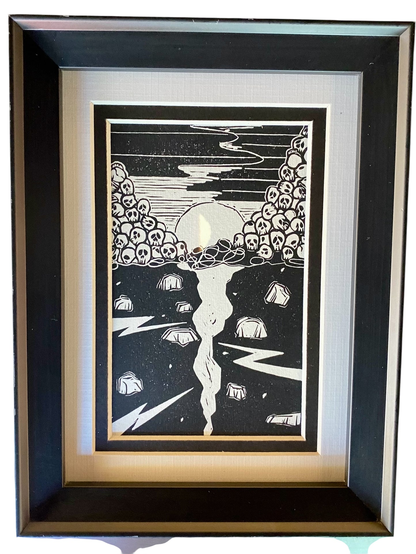Ray Gonzalez - Small Relief Prints Framed