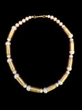 Devlin Shand - Vintage Japanese Glass Pearl & Bullet Necklace