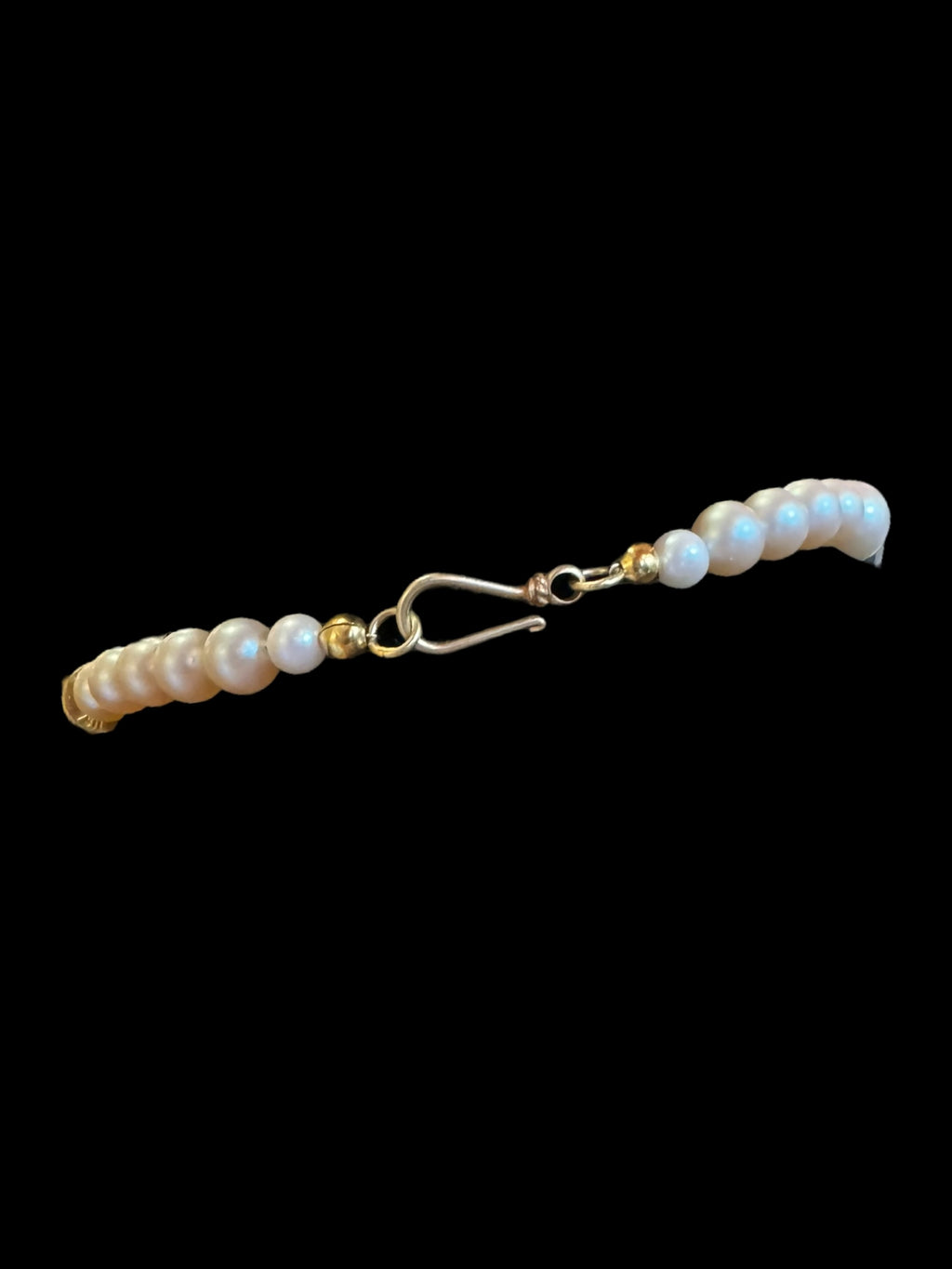 Devlin Shand - Vintage Japanese Glass Pearl & Bullet Necklace