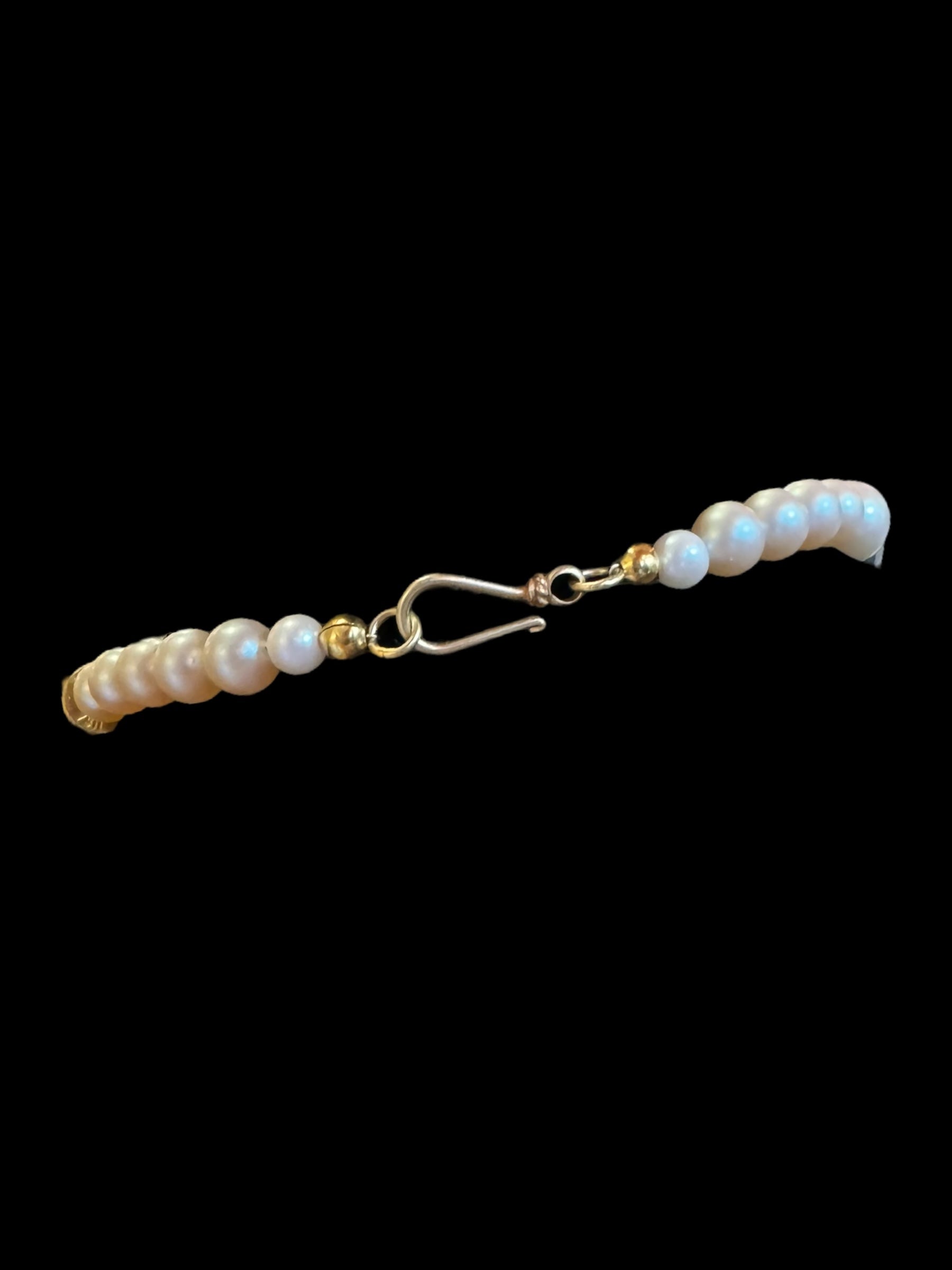 Devlin Shand - Vintage Japanese Glass Pearl & Bullet Necklace