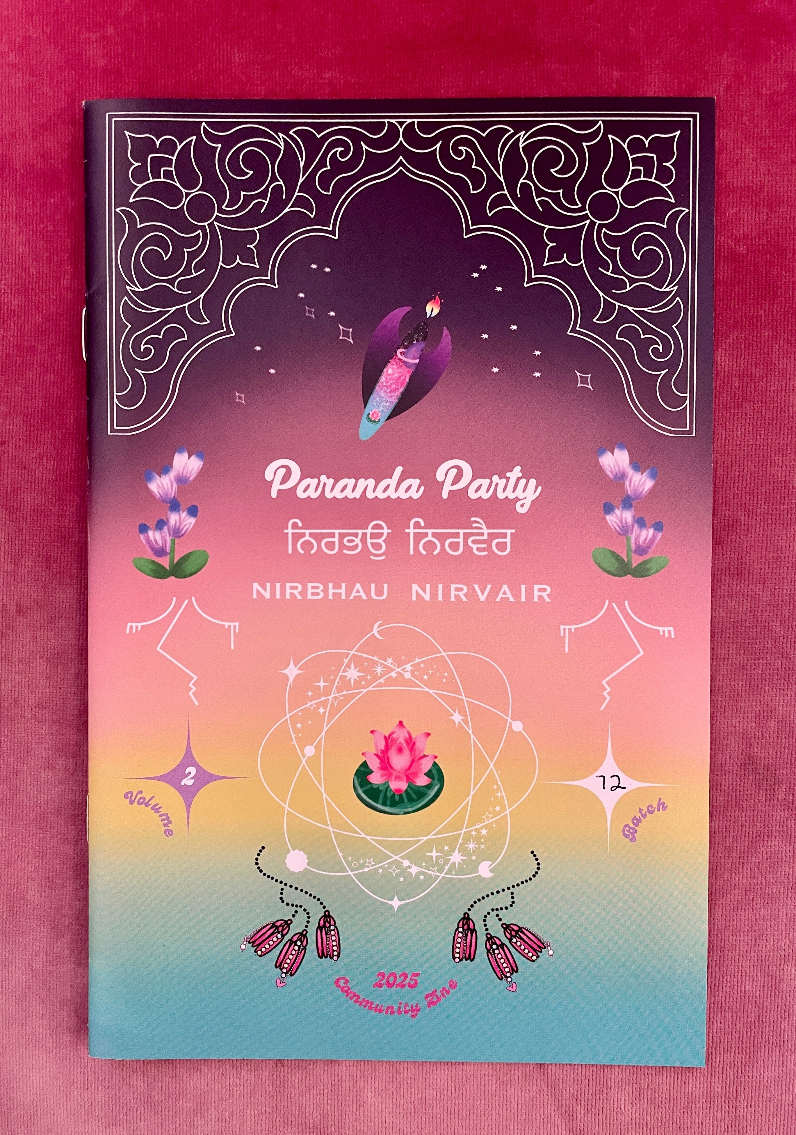 Paranda Party 2025: Nirbhau Nirvair Zine