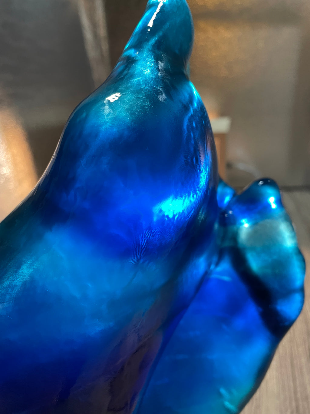 Blue Candy Feet [Original Sculpture]