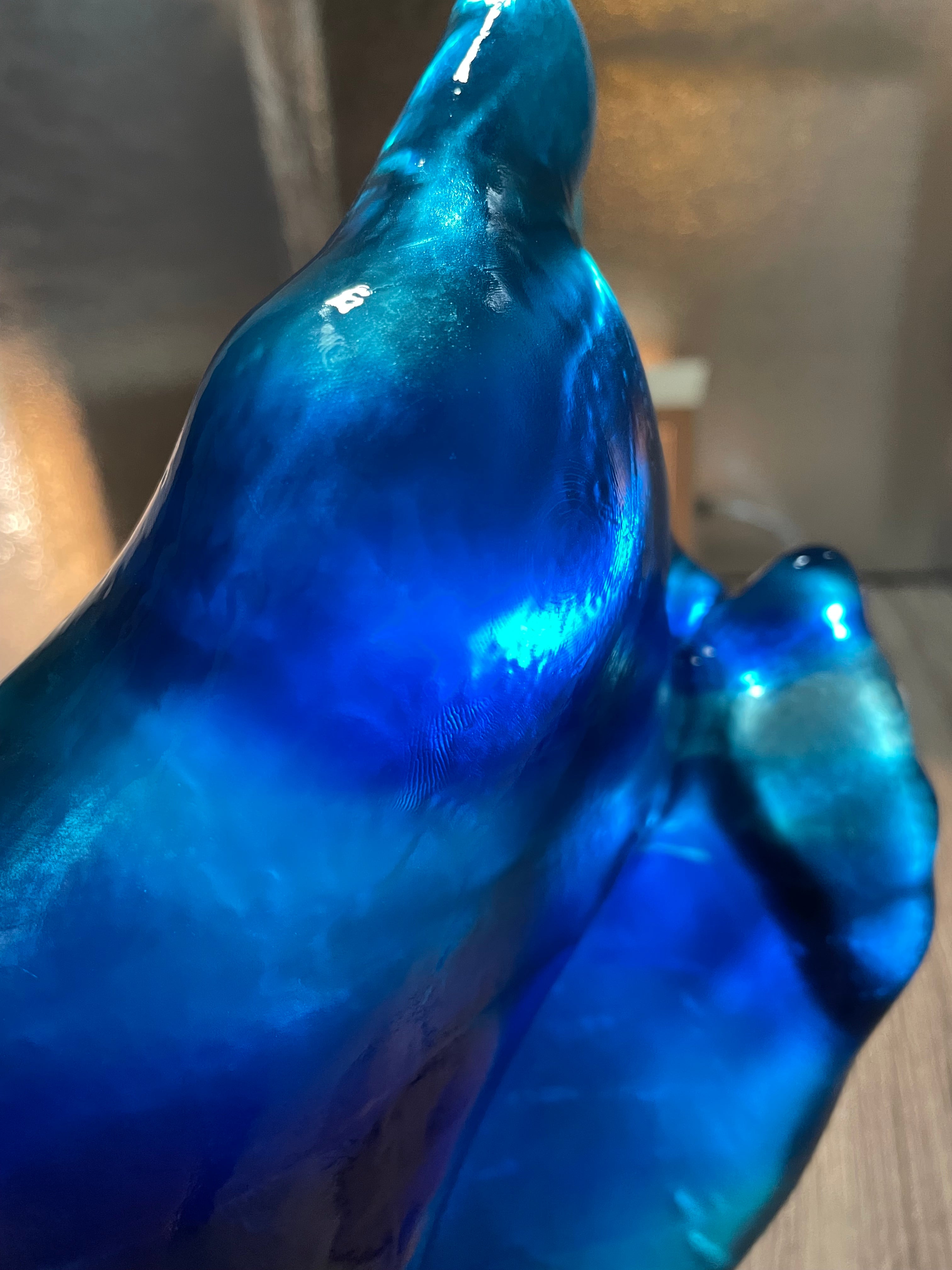 Blue Feet [Original Sculpture]
