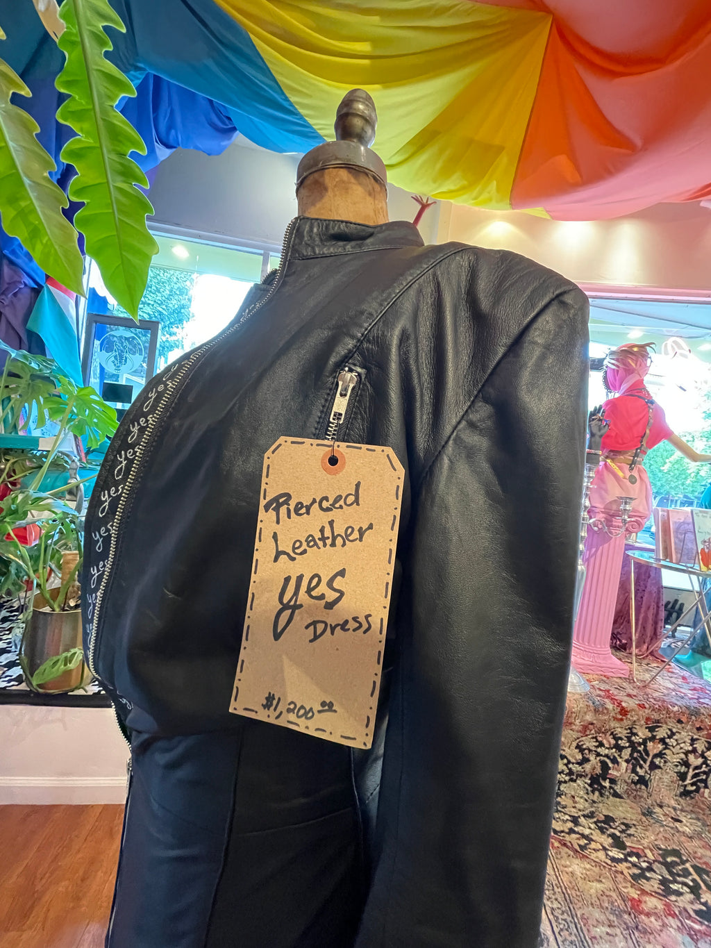 Pierced Leather "Yes Dress"