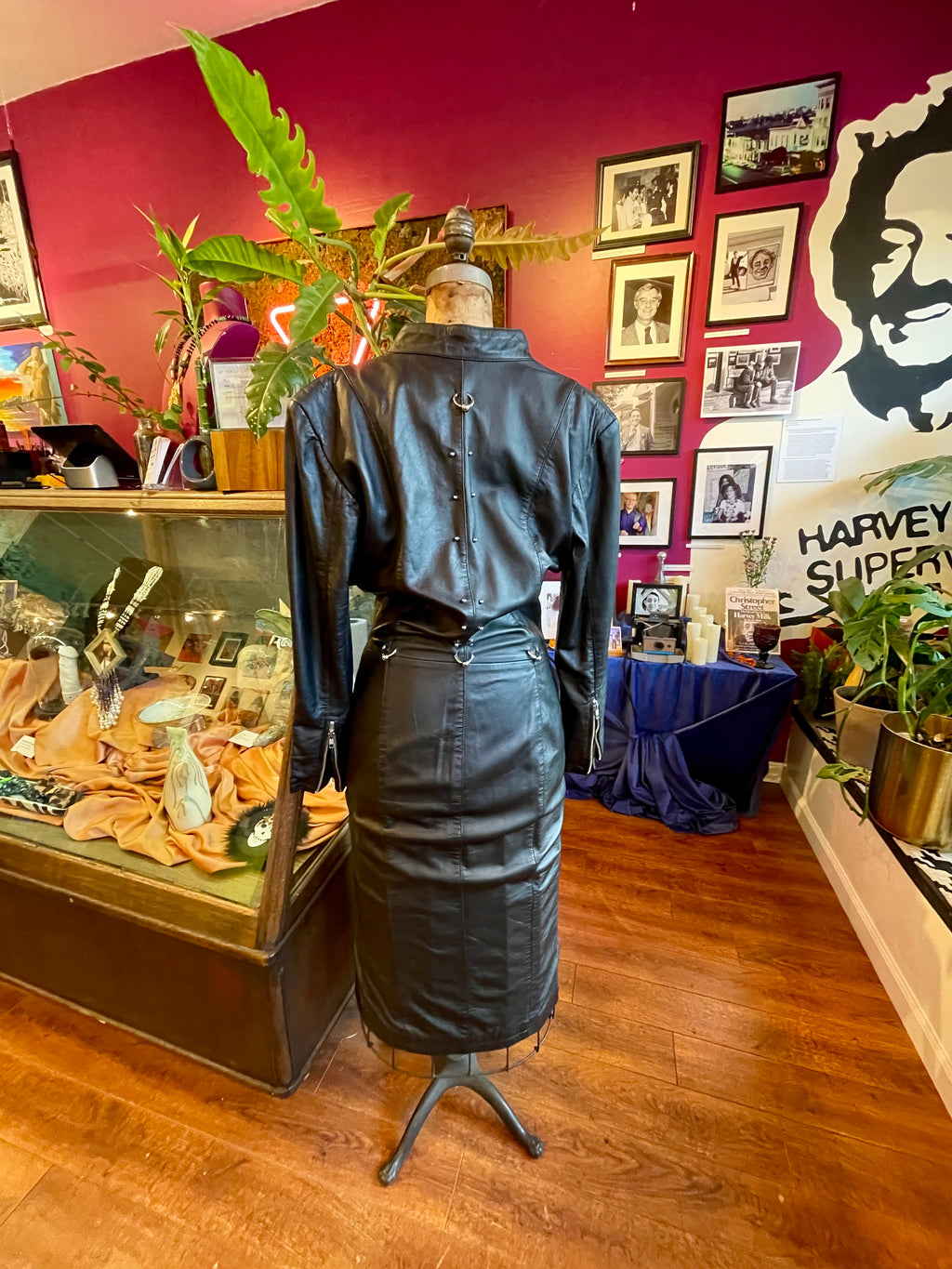 Pierced Leather "Yes Dress"
