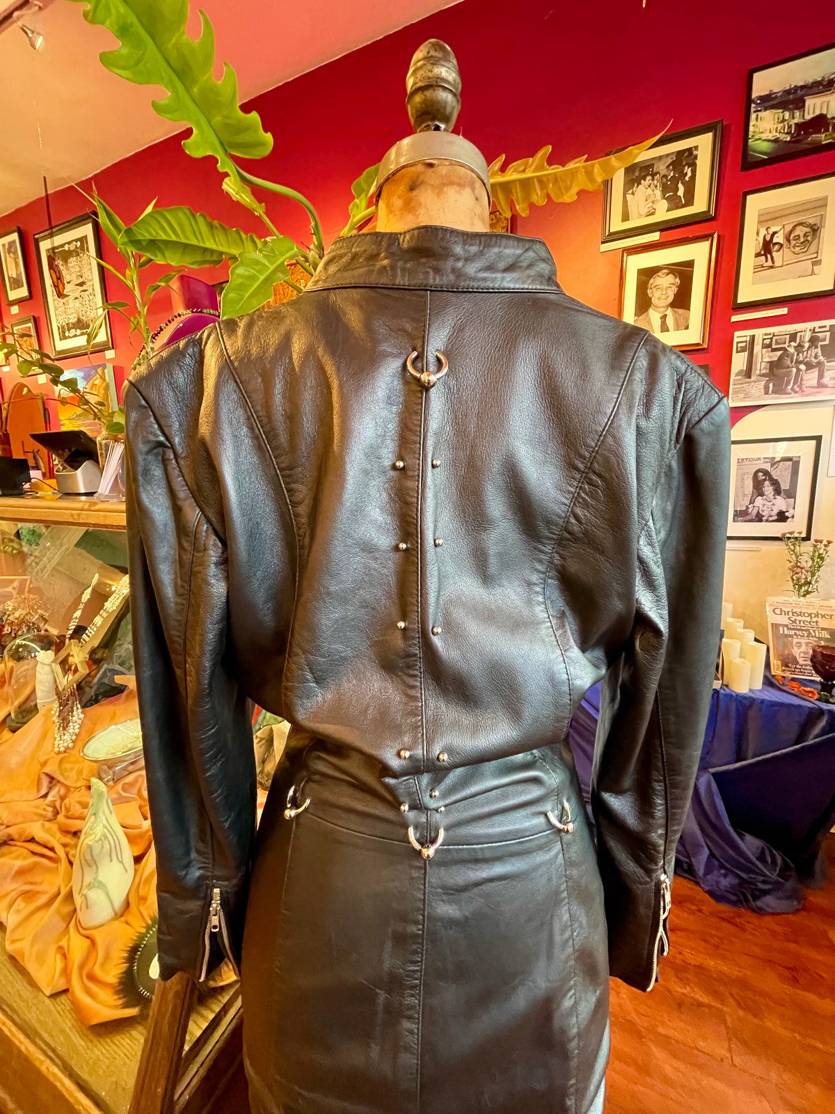 Pierced Leather "Yes Dress"