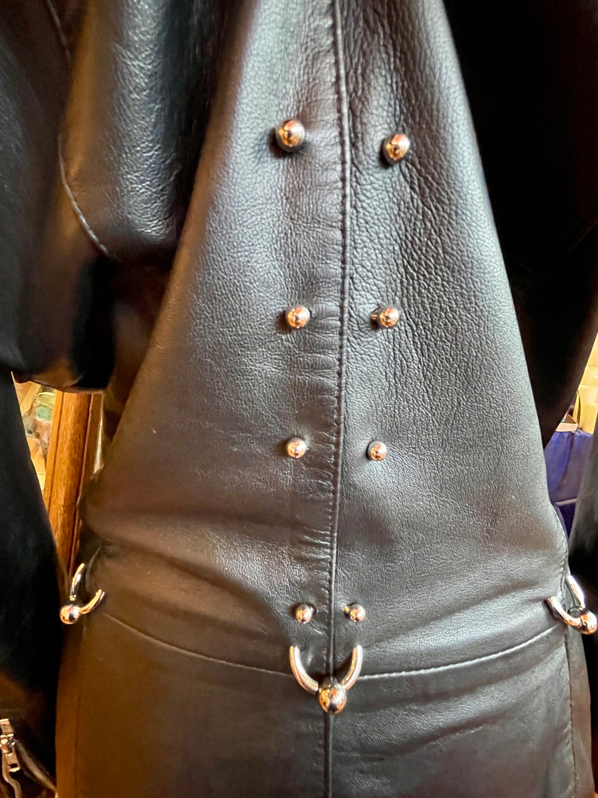 Pierced Leather "Yes Dress"