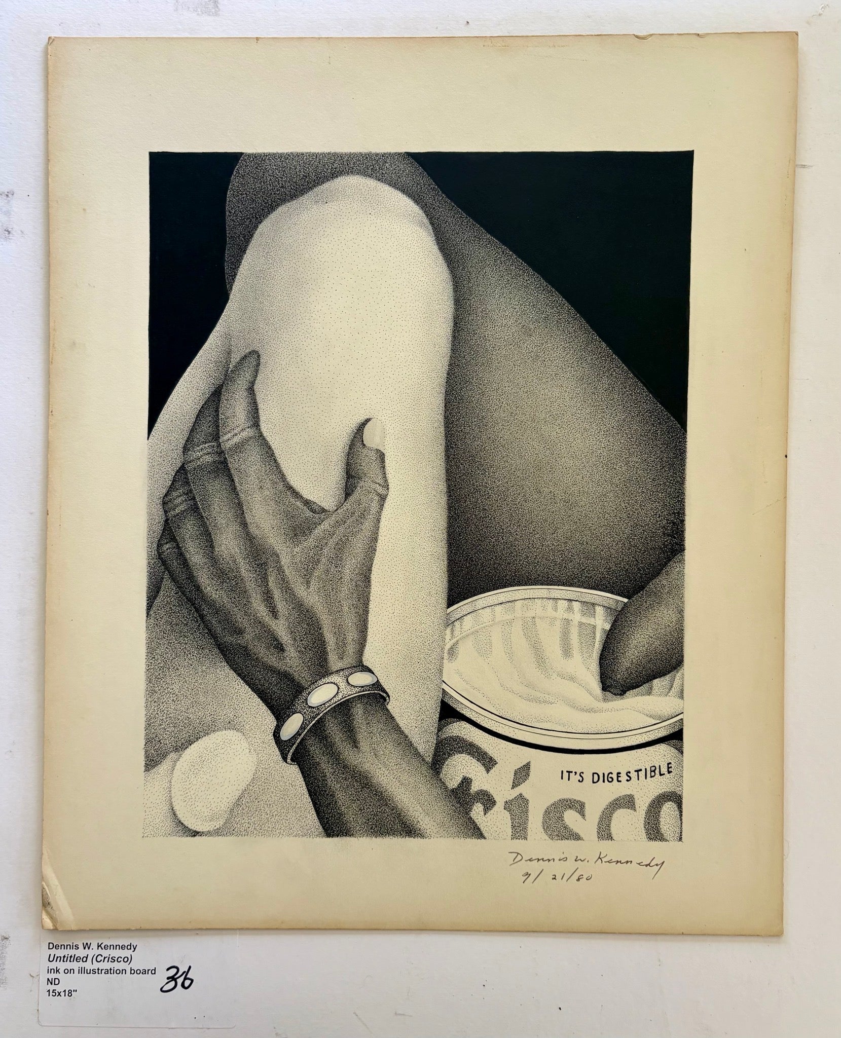 LIVE BIG, LOVE HARD - Dennis Kennedy - Untitled (Crisco)