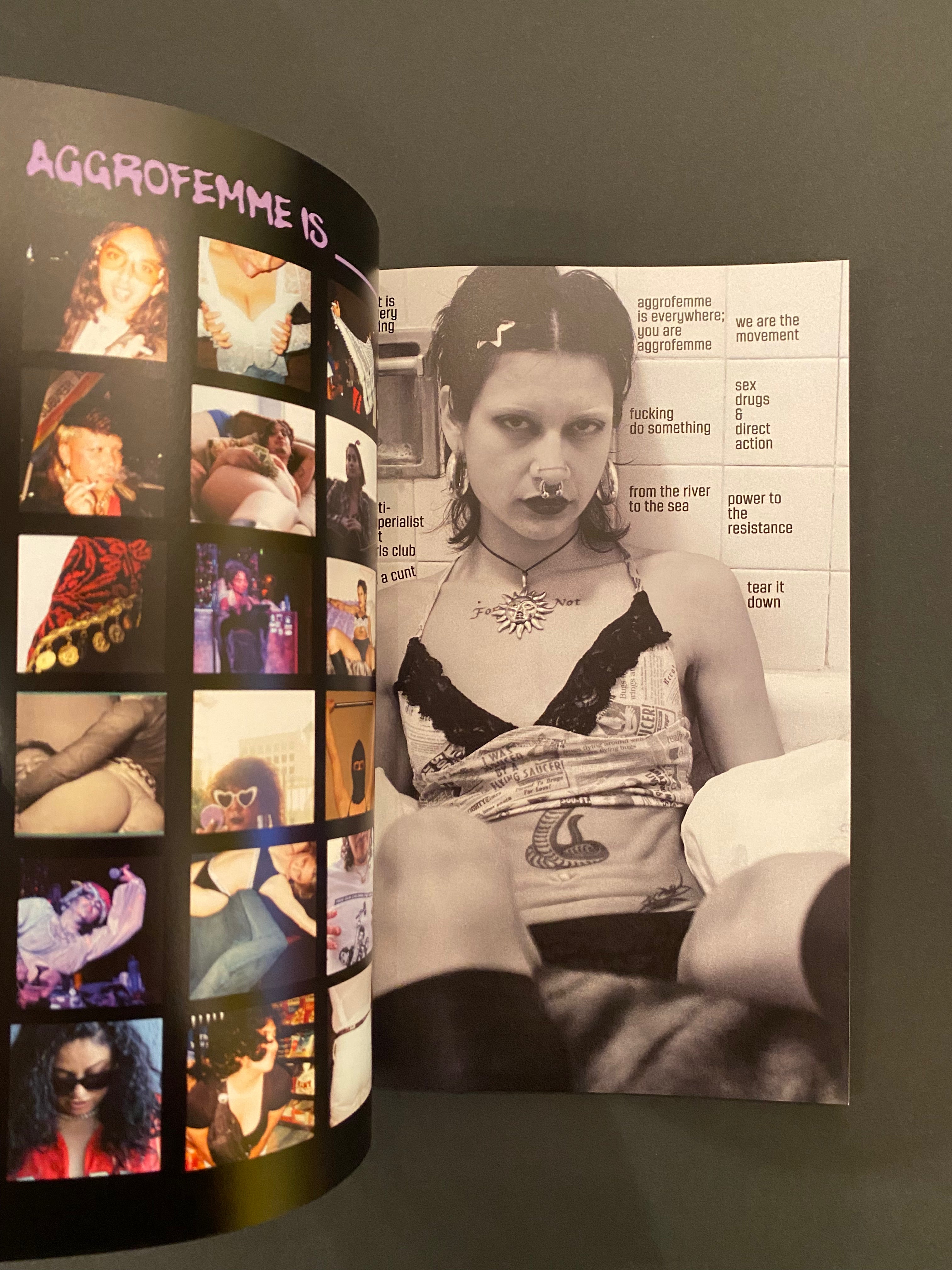 BABYLON Ellen Caminti - Aggrofemme Zine Vol.1